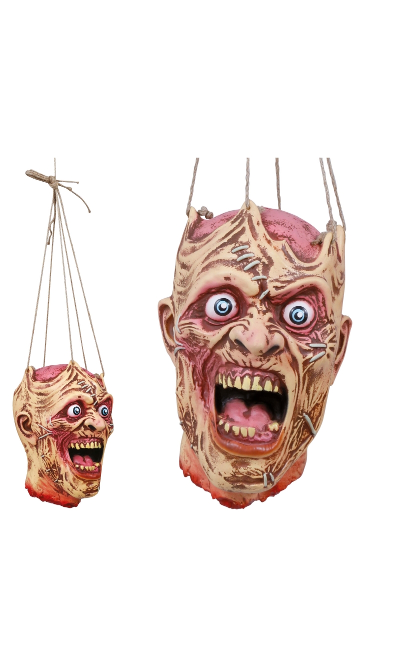 Halloween Decoration Prop Latex Monster Head 28cm