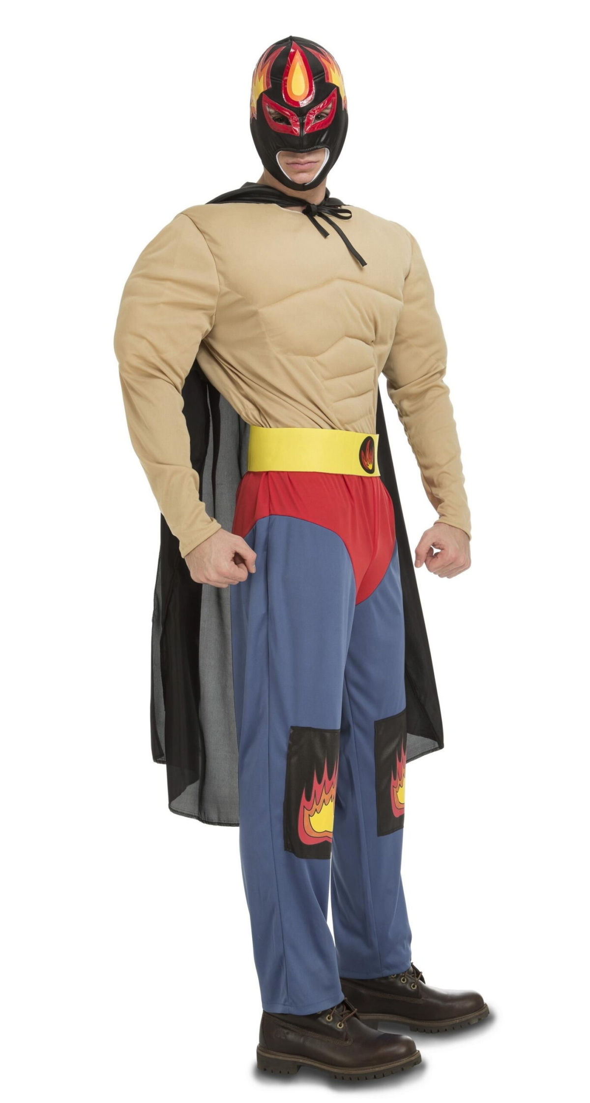 Hero Wrestler Costume - Adult Size Medium / Large