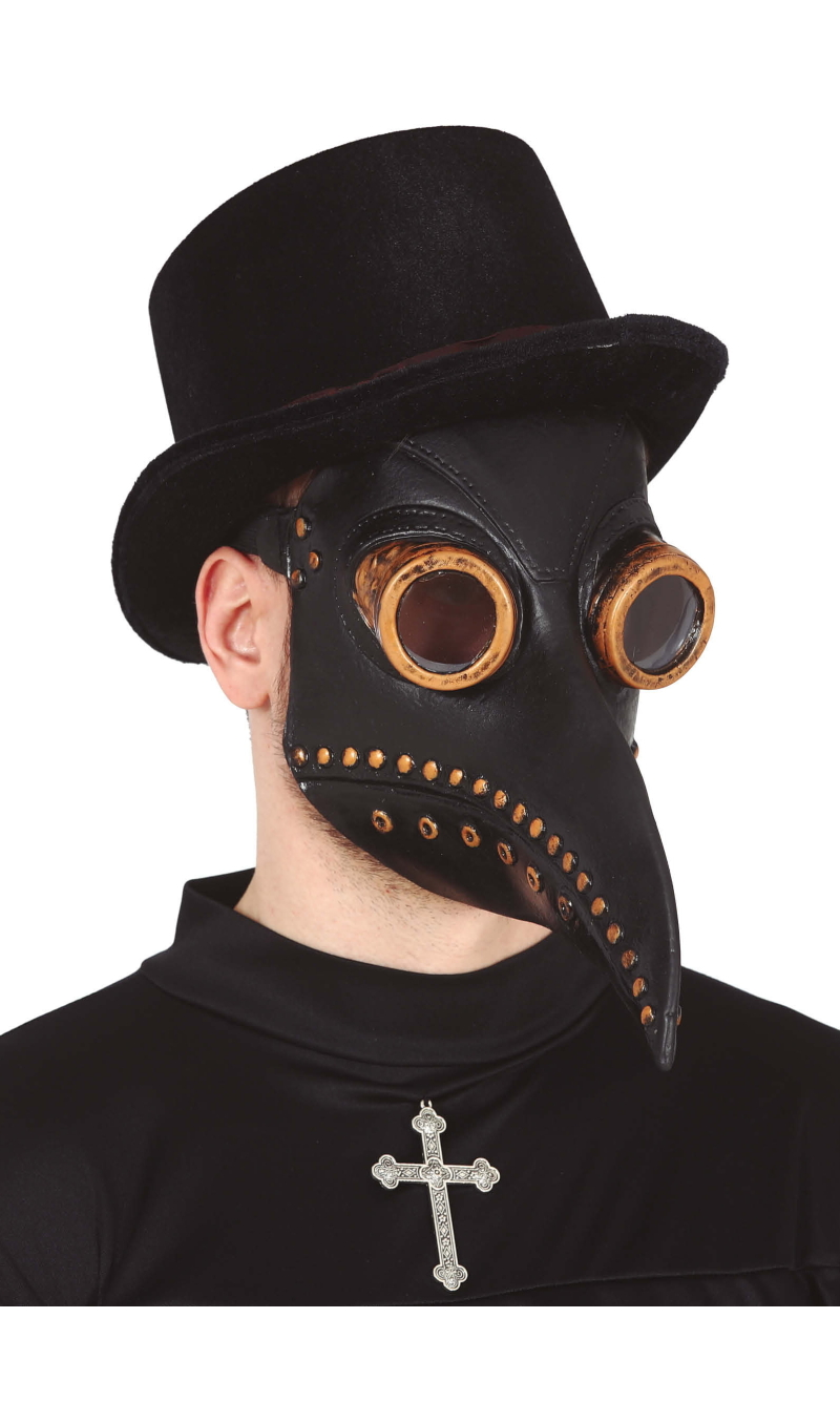 Latex Plague Mask - Adult One Size