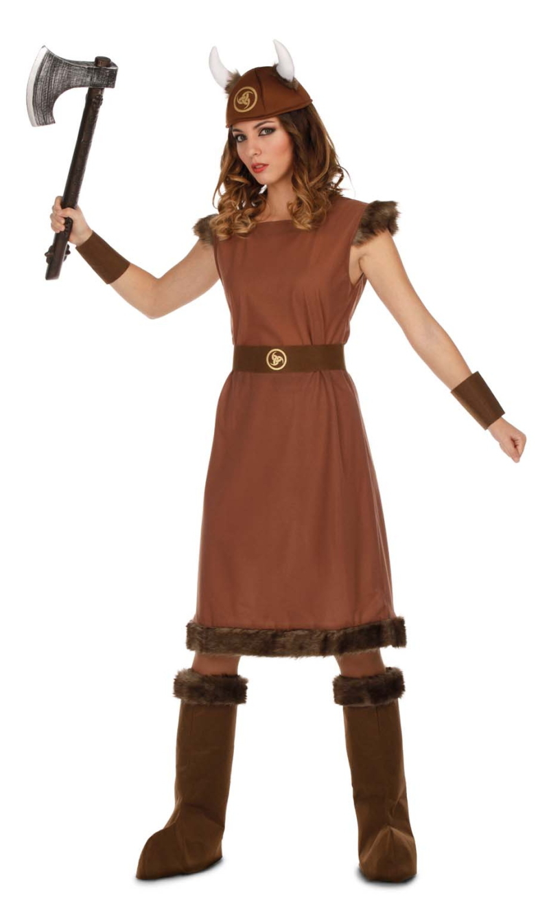 Lady Viking Odin Costume - Adult Size Medium / Large