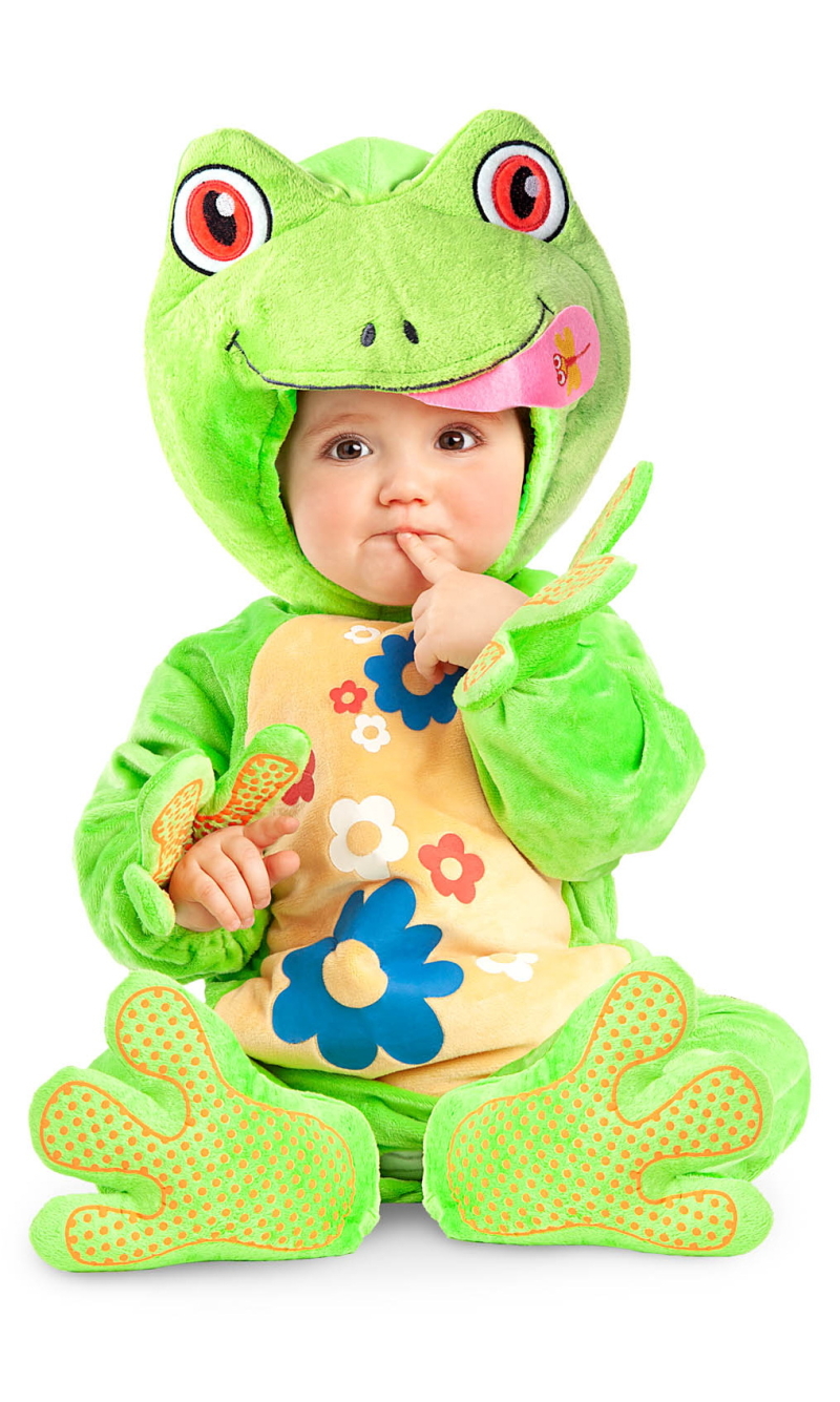 Cute Little Frog Costume - Age 0 to 6 Months