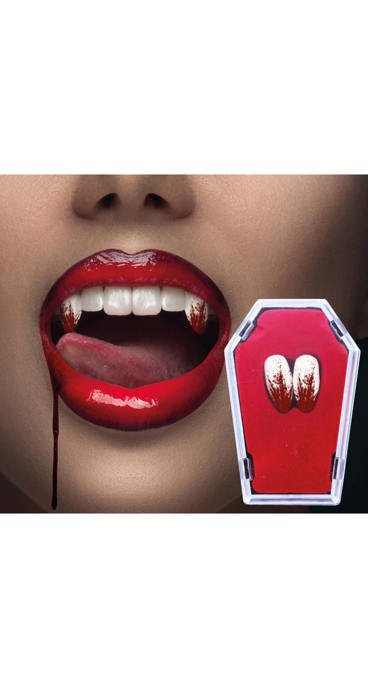 Bloody Fangs With Thermoplastic