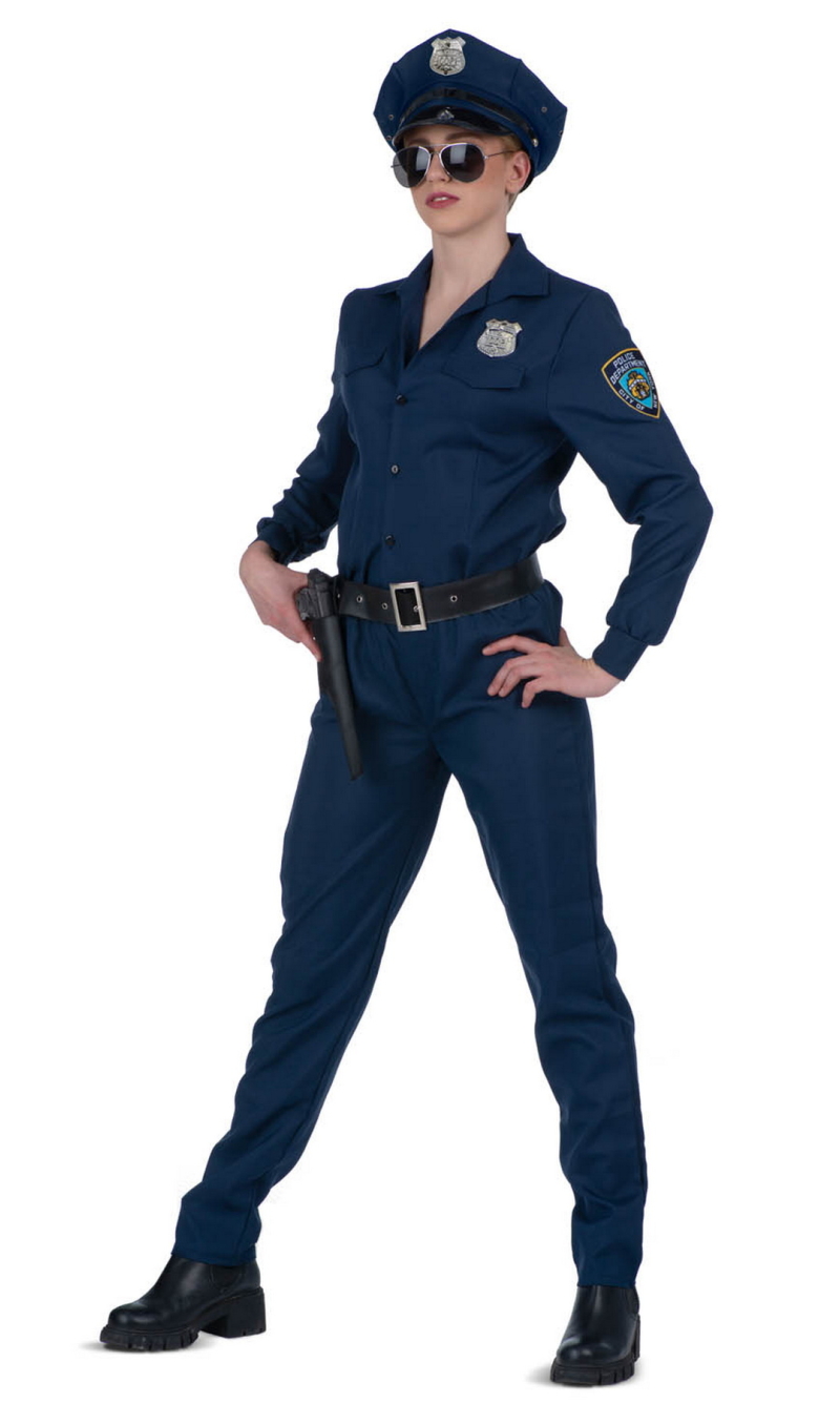 Law Enforcement Police Officer Woman - Adult Size Large
