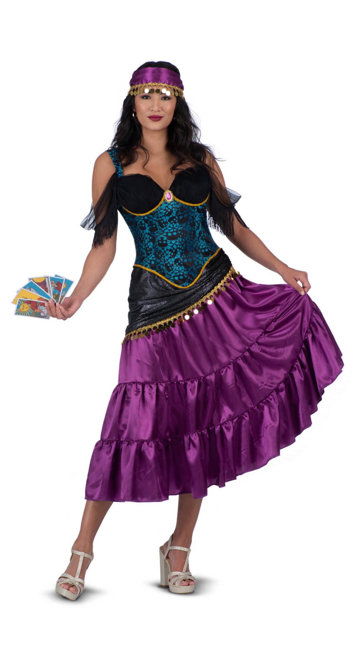 Fortune Teller Lady Costume - Adult Size Medium
