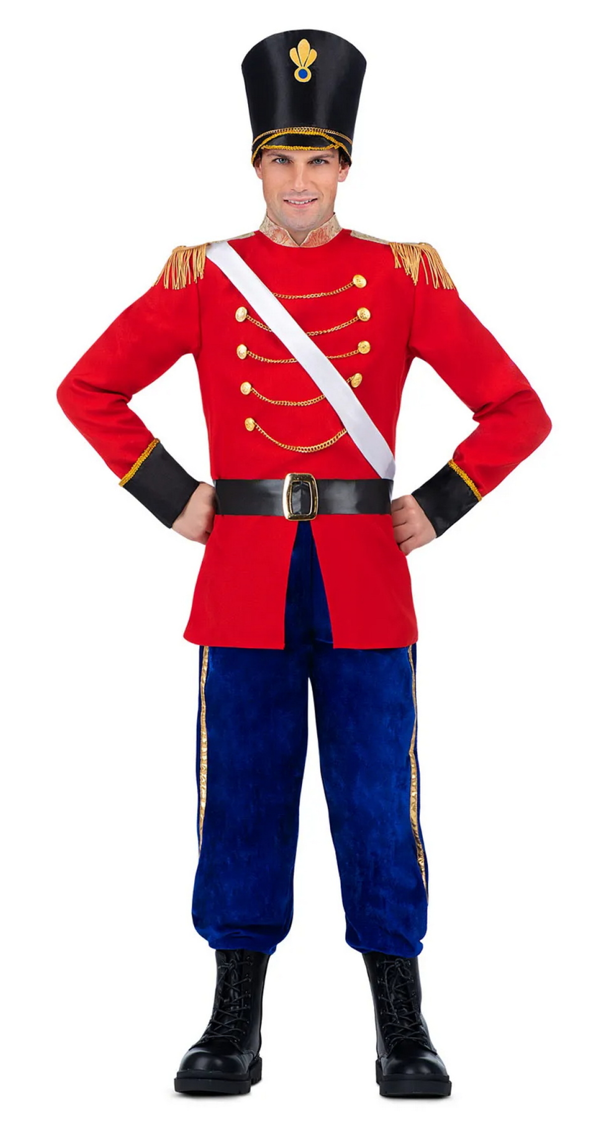 Deluxe Toy Soldier Man Costume - Adult Size Medium