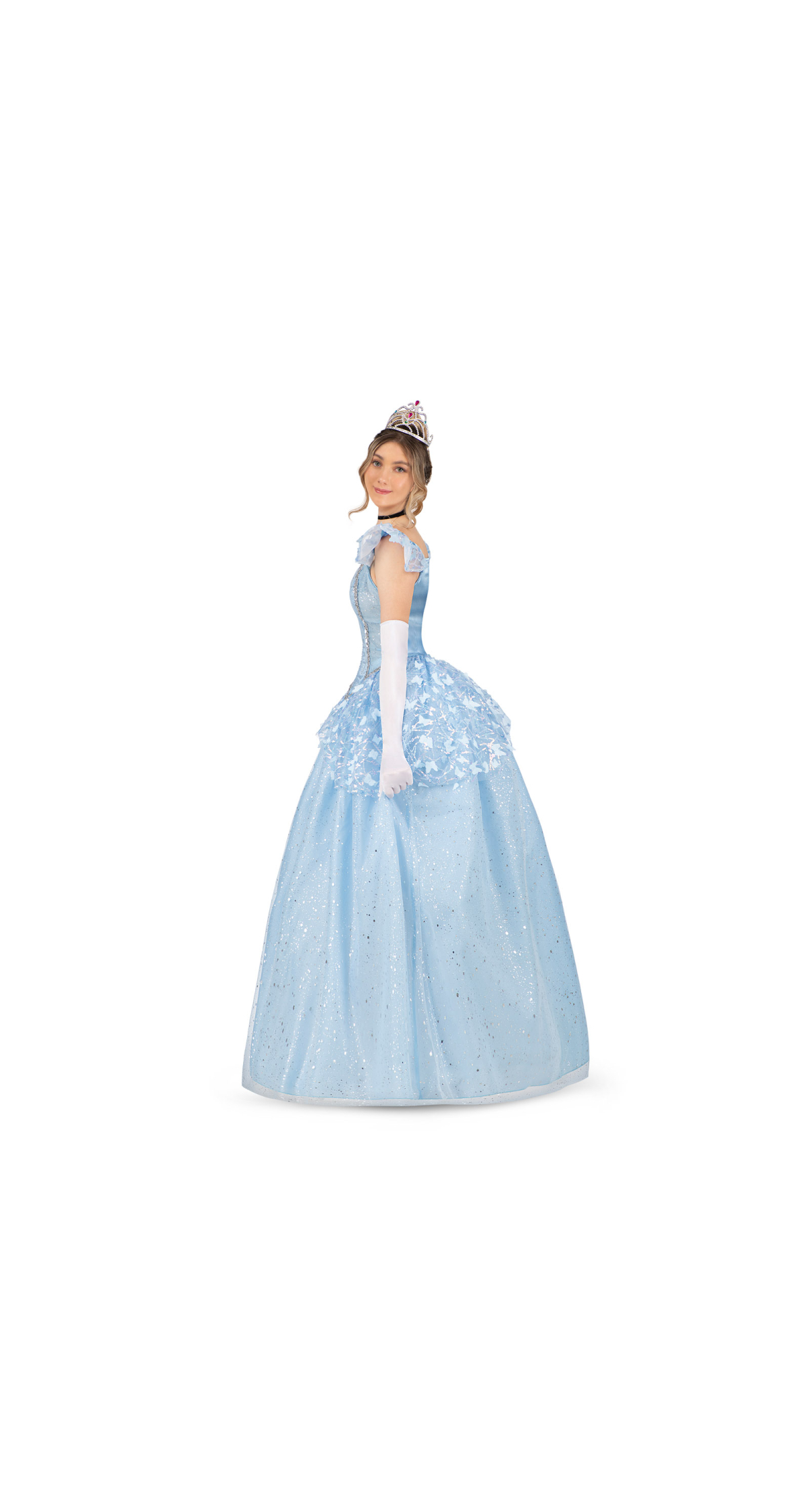 Enchanted Princess Cinderella Costume - Adult Size Medium - Image 3