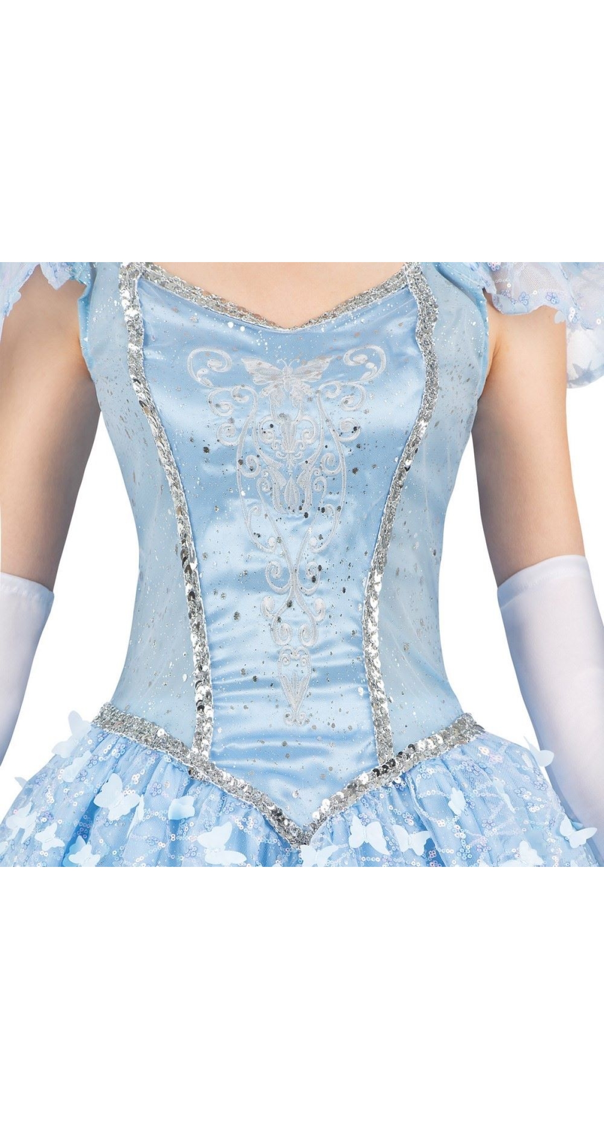 Enchanted Princess Cinderella Costume - Adult Size Medium - Image 2