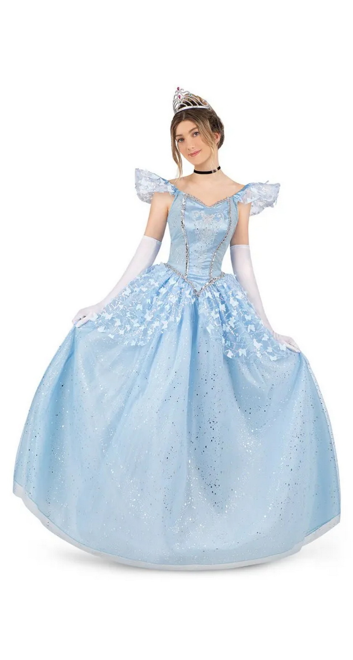 Enchanted Princess Cinderella Costume - Adult Size Medium