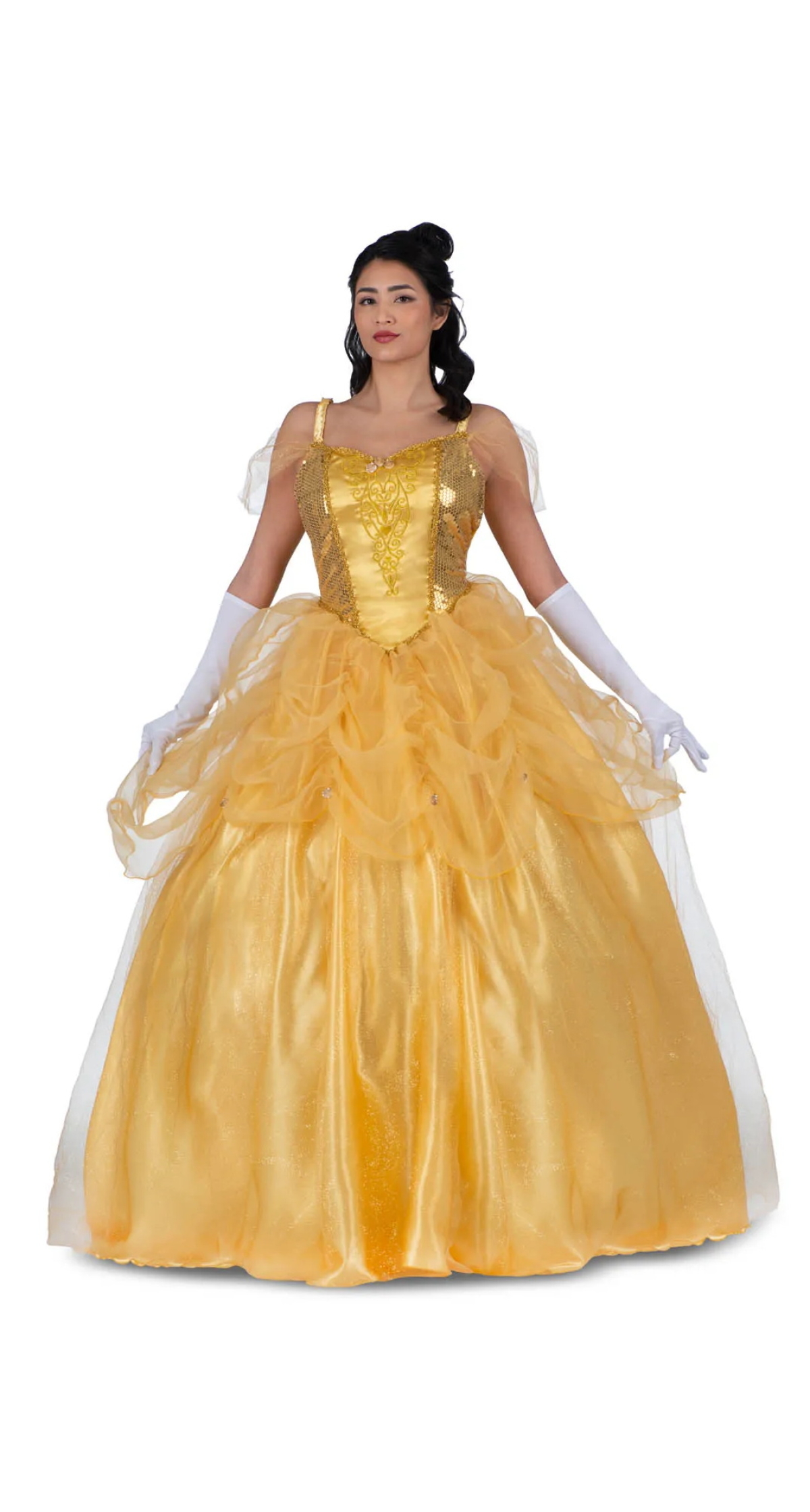 Enchanted Princess Belle Costume - Adult Size XL