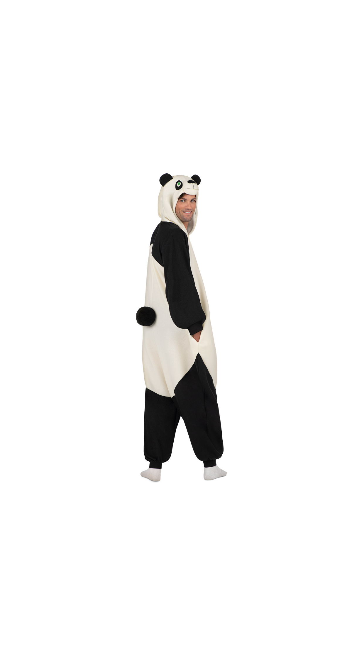 Panda Bear Kigurumi Onesie Costume - Adult Size Small - Image 3