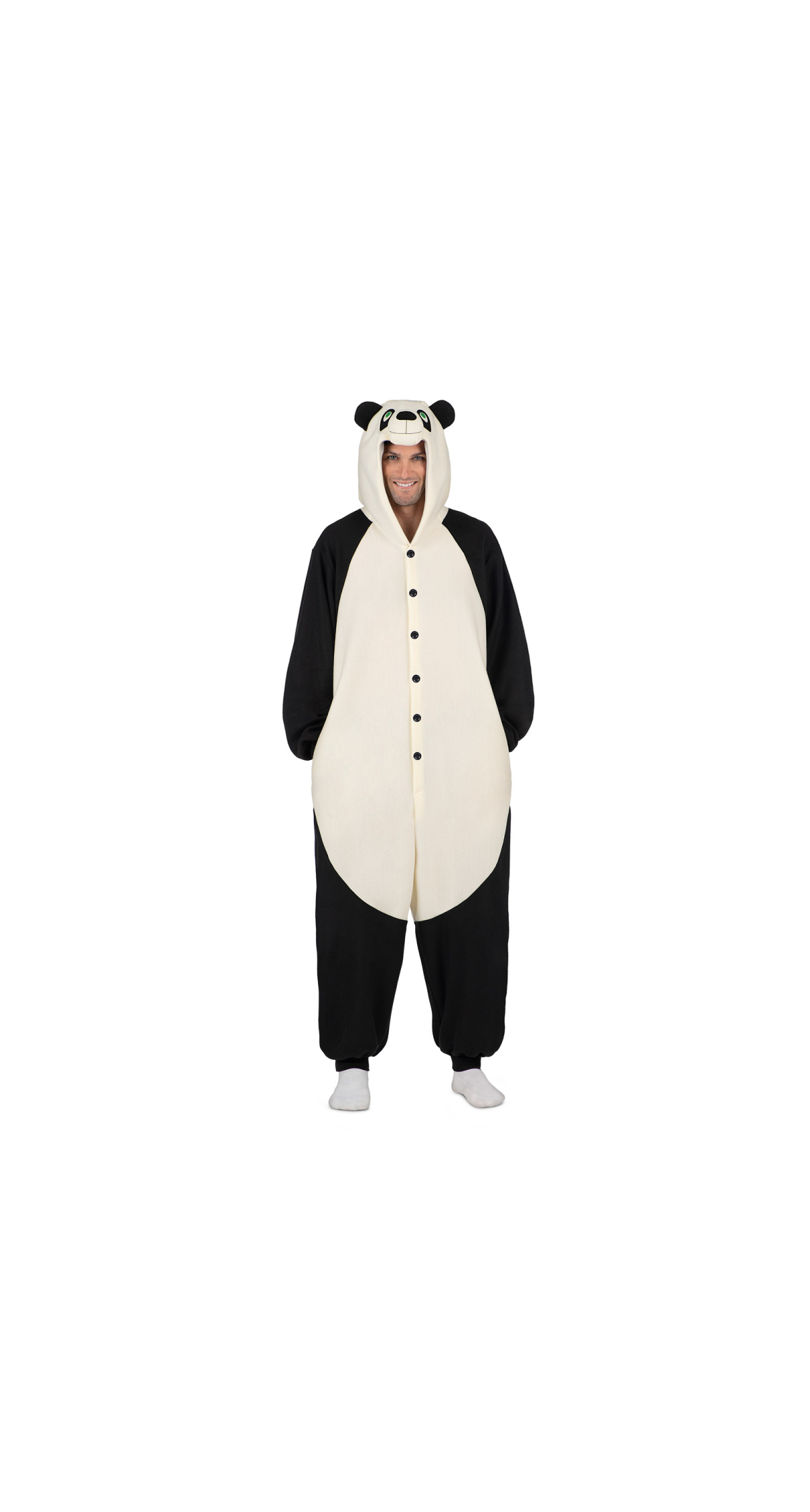 Panda Bear Kigurumi Onesie Costume - Adult Size Small - Image 5