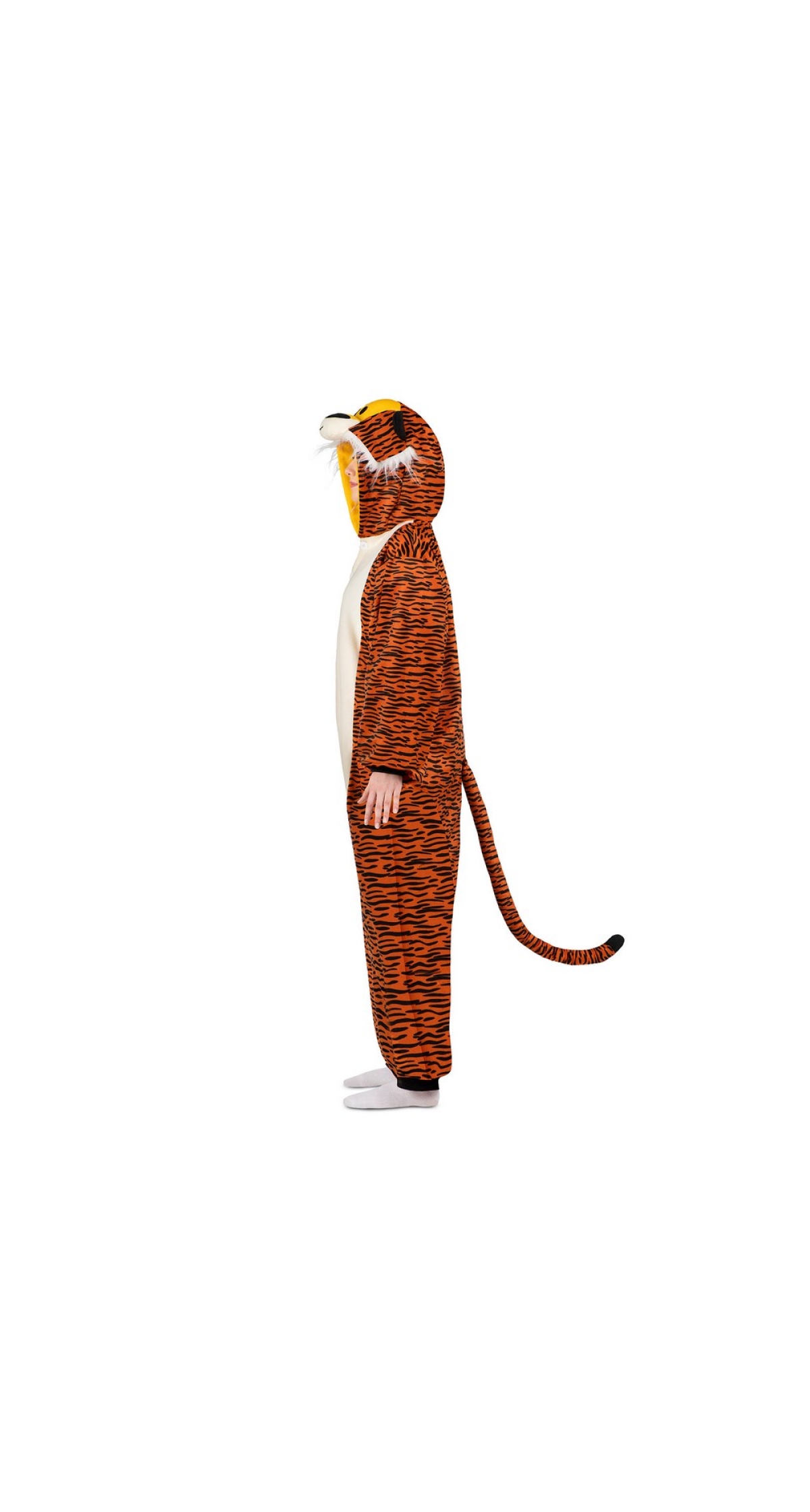 Tiger Kigurumi Onesie Costume - Adult Size Small - Image 6