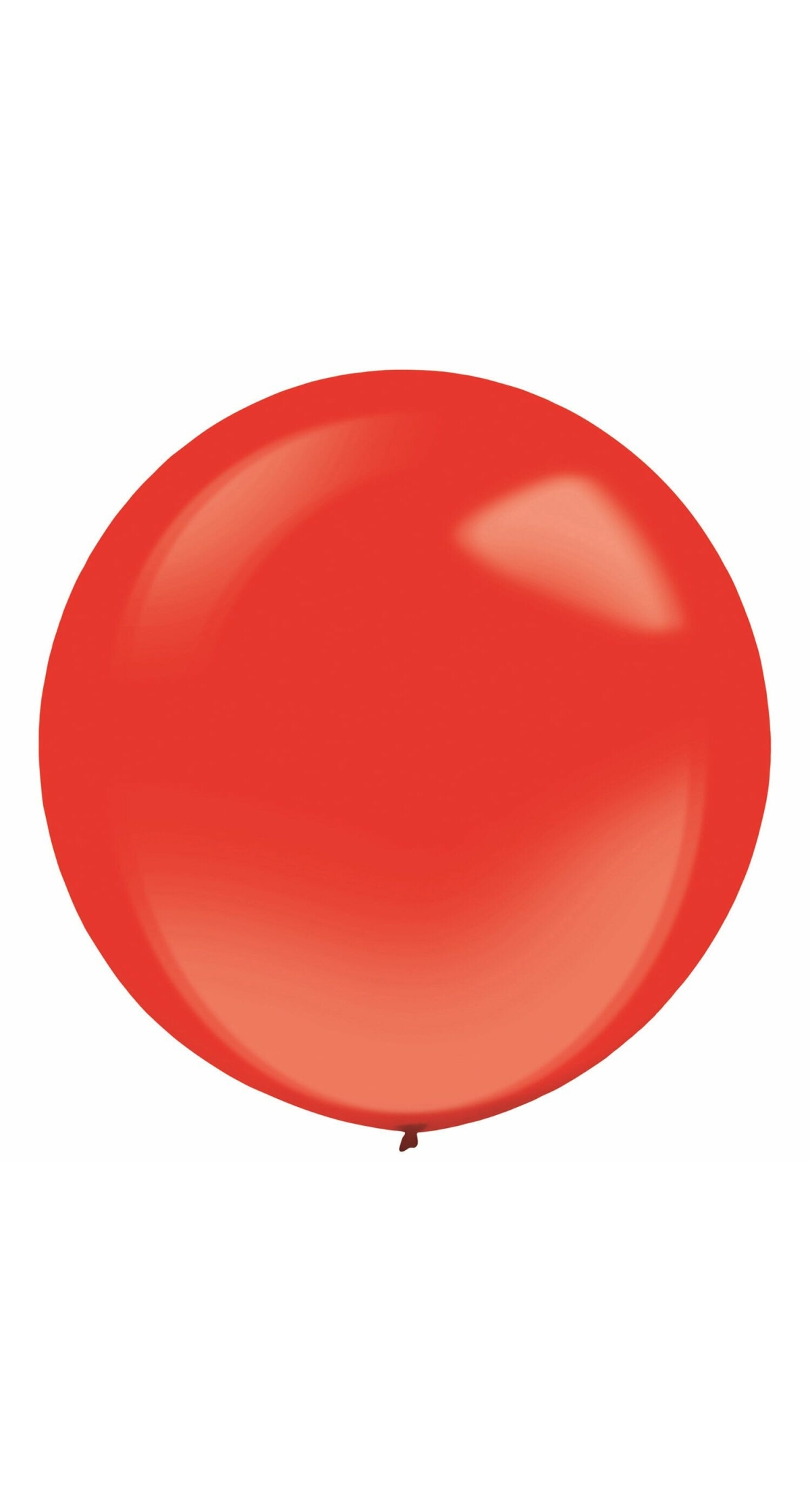 Everts Latex Balloon Apple Red Crystal - (24"/60cm) - 1pc