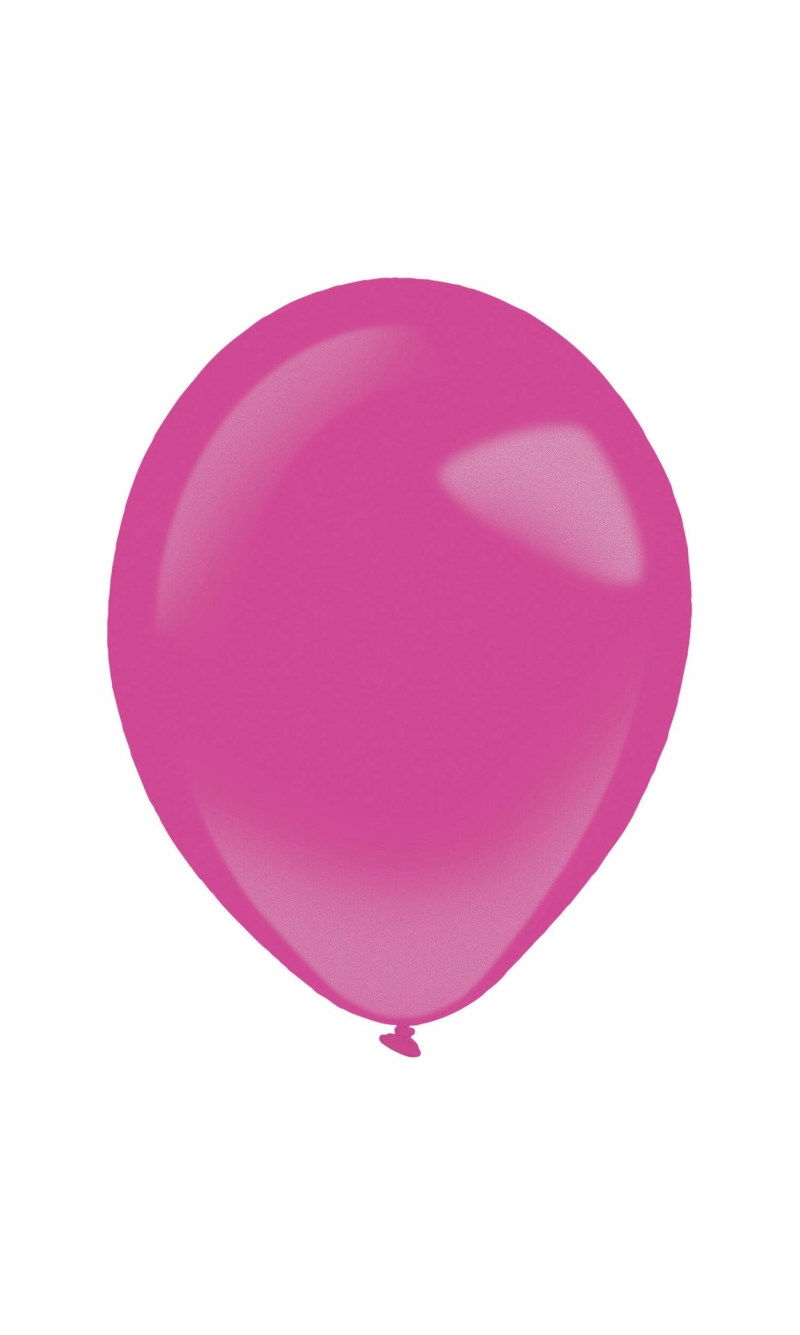 Latex Balloon Decorator Hot Pink Metallic 13 cm / 5 Inches - 1pc