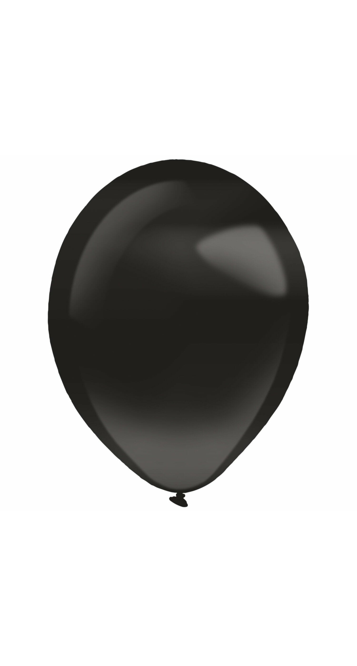Latex Balloon Decorator Jet Black Pearl 13 cm / 5 Inches - 1pc