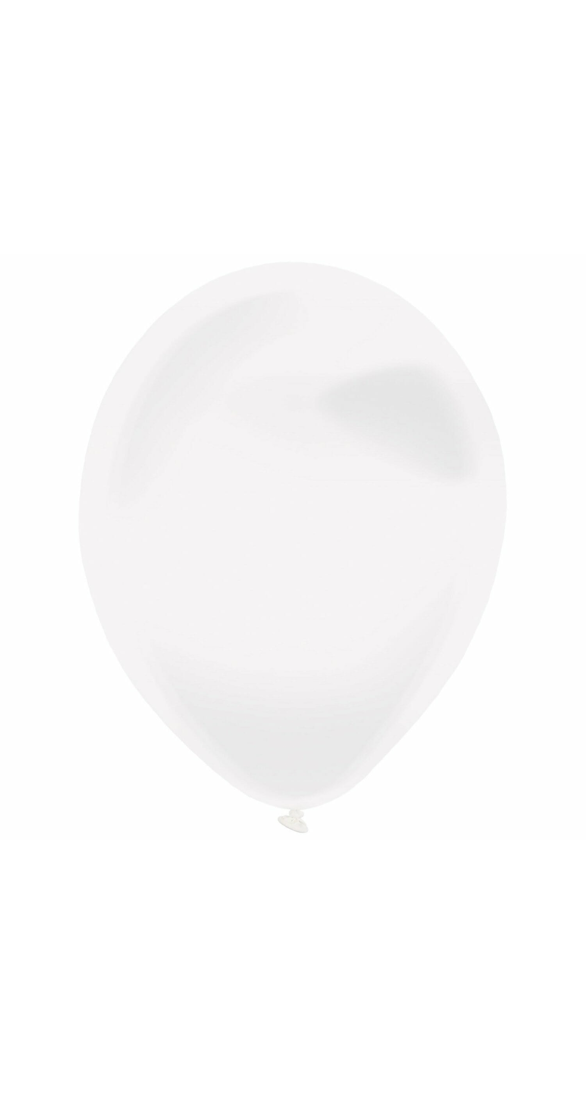 Everts Latex Balloon Clear Crystal - (11"/28cm) - 1pc