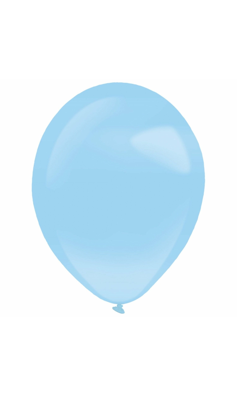 Everts Latex Balloon Pastel Blue Pearl - (11"/28cm) - 1pc