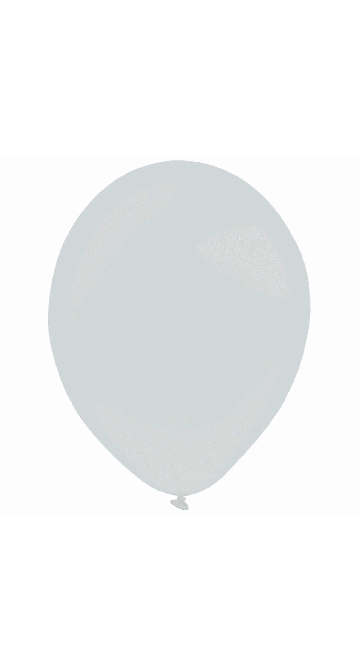 Latex Balloon Decorator Silver Metallic 13 cm / 5 Inches - 1pc