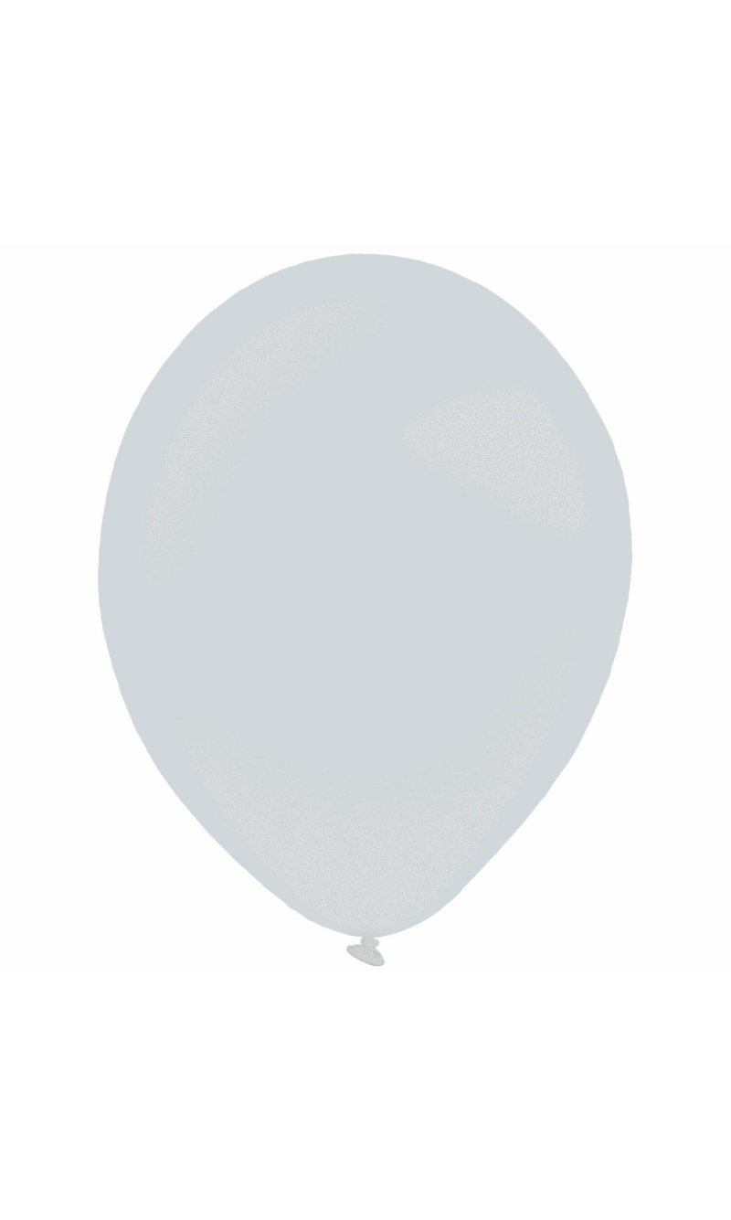 Latex Balloon Decorator Silver Metallic 13 cm / 5 Inches - 1pc
