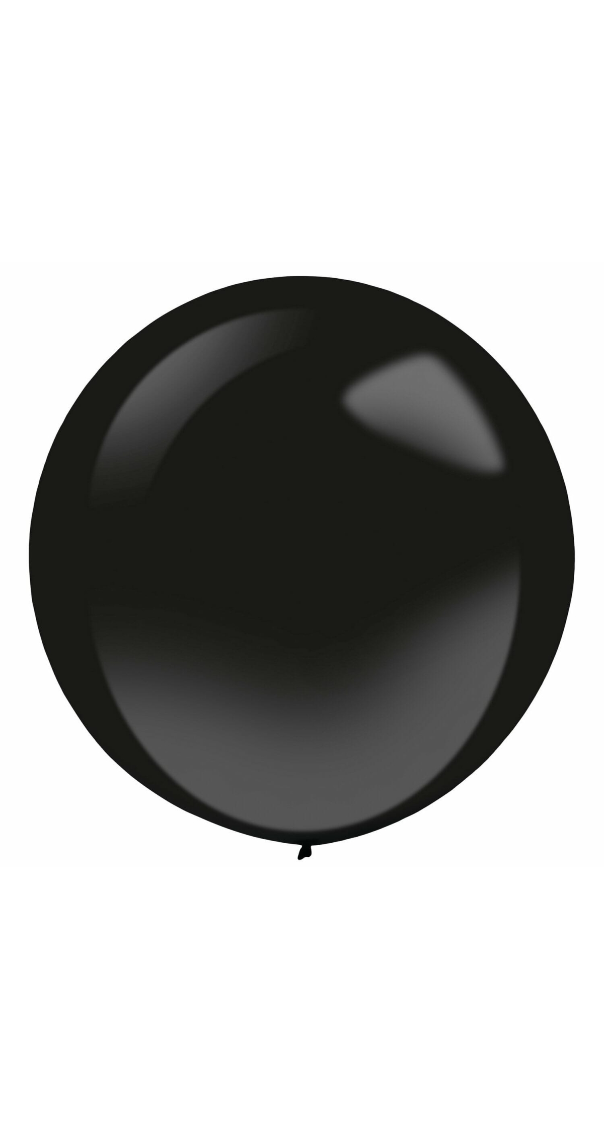 Everts Latex Balloon Jet Black Fashion - (24"/60cm) - 1pc