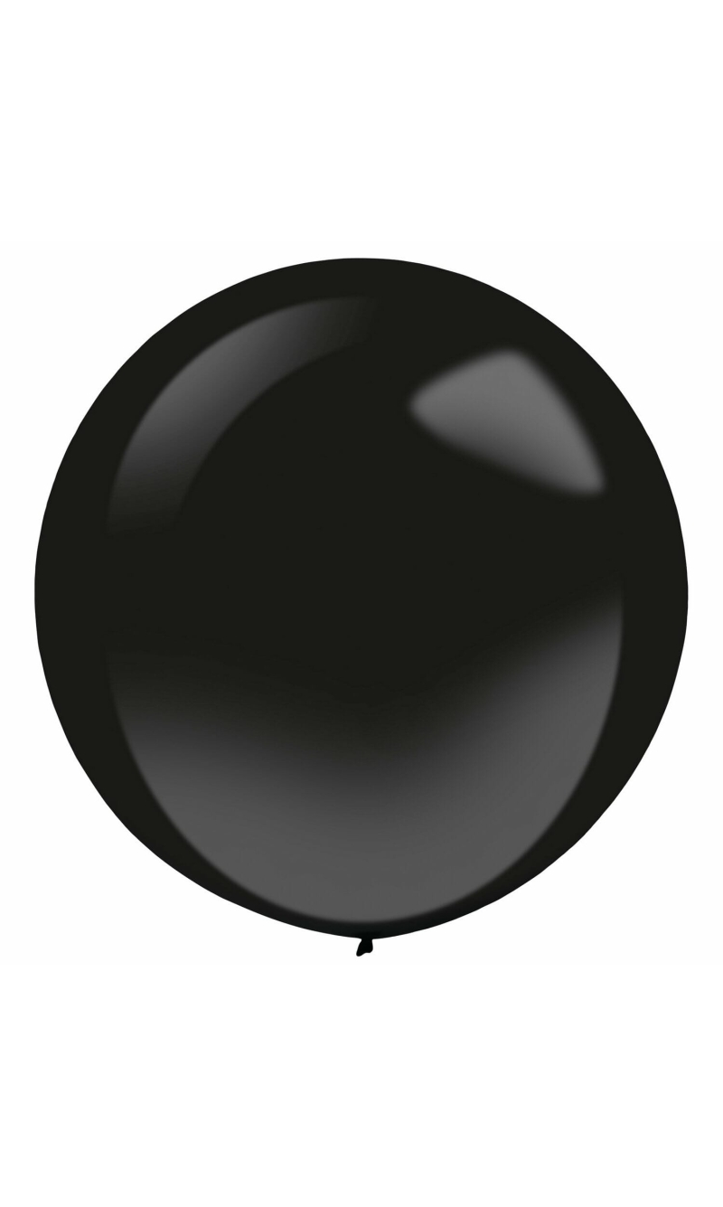 Everts Latex Balloon Jet Black Fashion - (24"/60cm) - 1pc