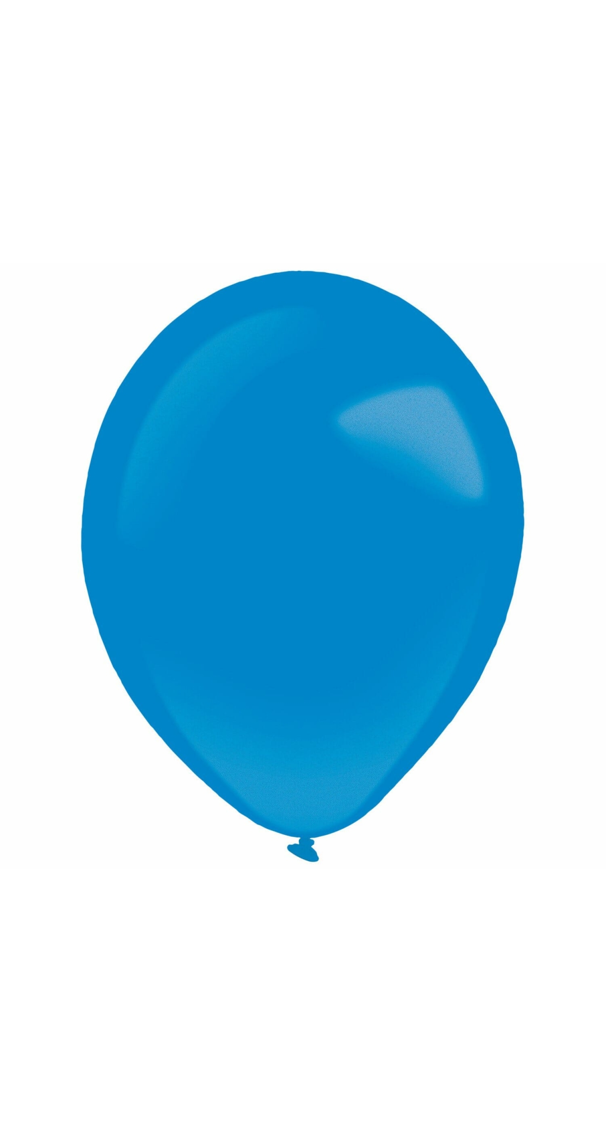 Latex Balloon Decorator Bright Royal Blue Metallic 13 cm / 5 Inches - 1pc