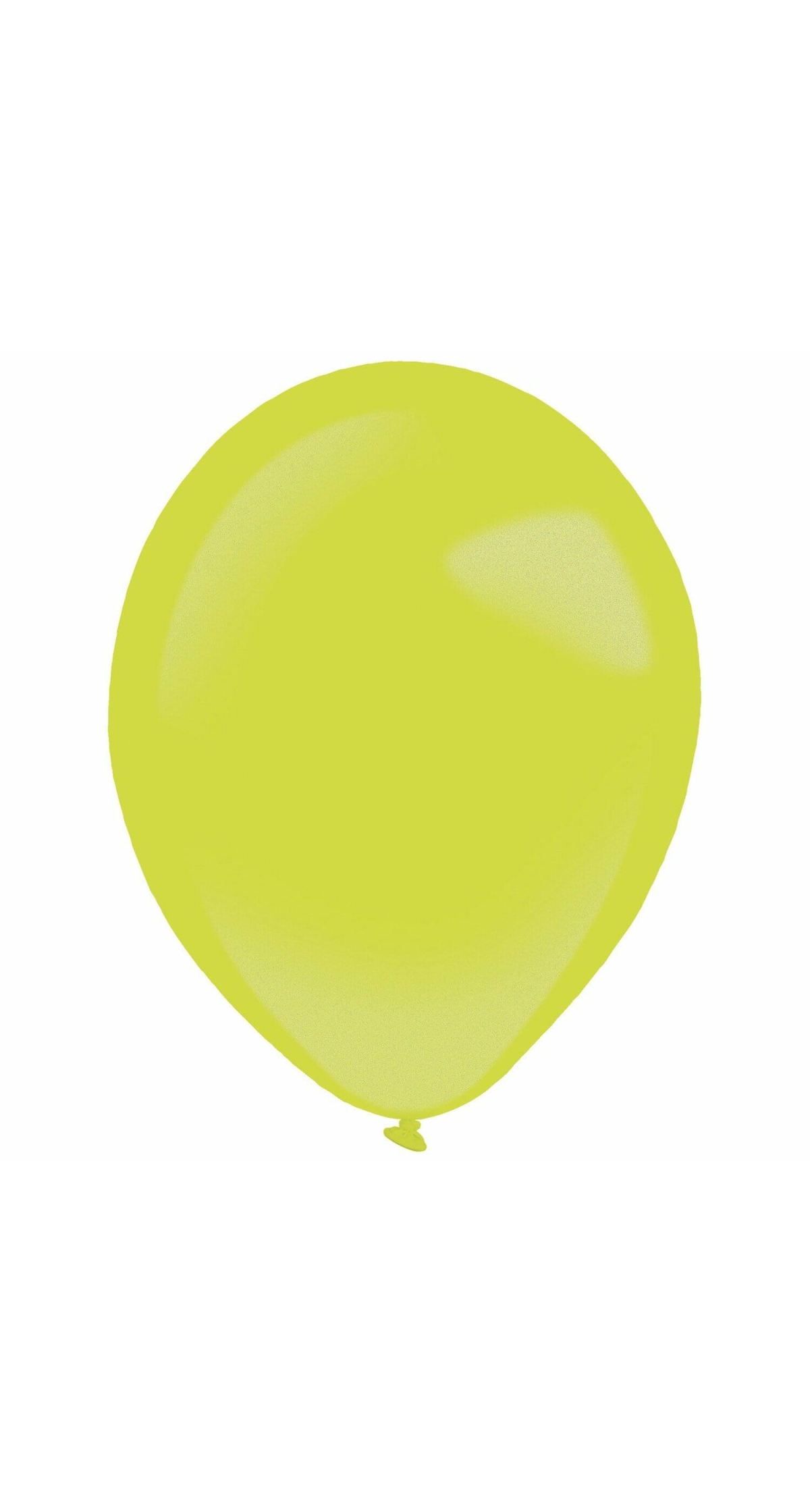Everts Latex Balloon Kiwi Metallic - (11"/28cm) - 1pc