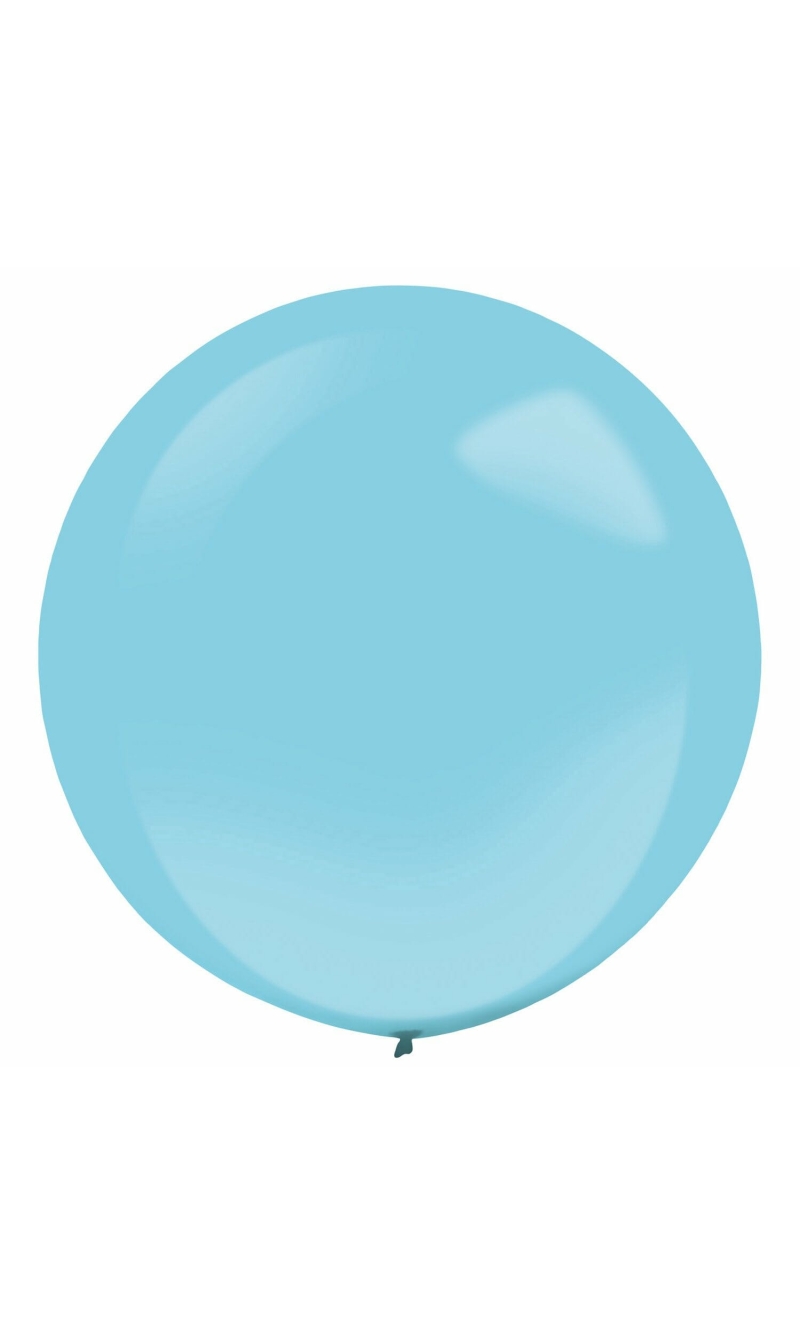 Everts Latex Balloon Caribbean Blue Fashion - (24"/60cm) - 1pc