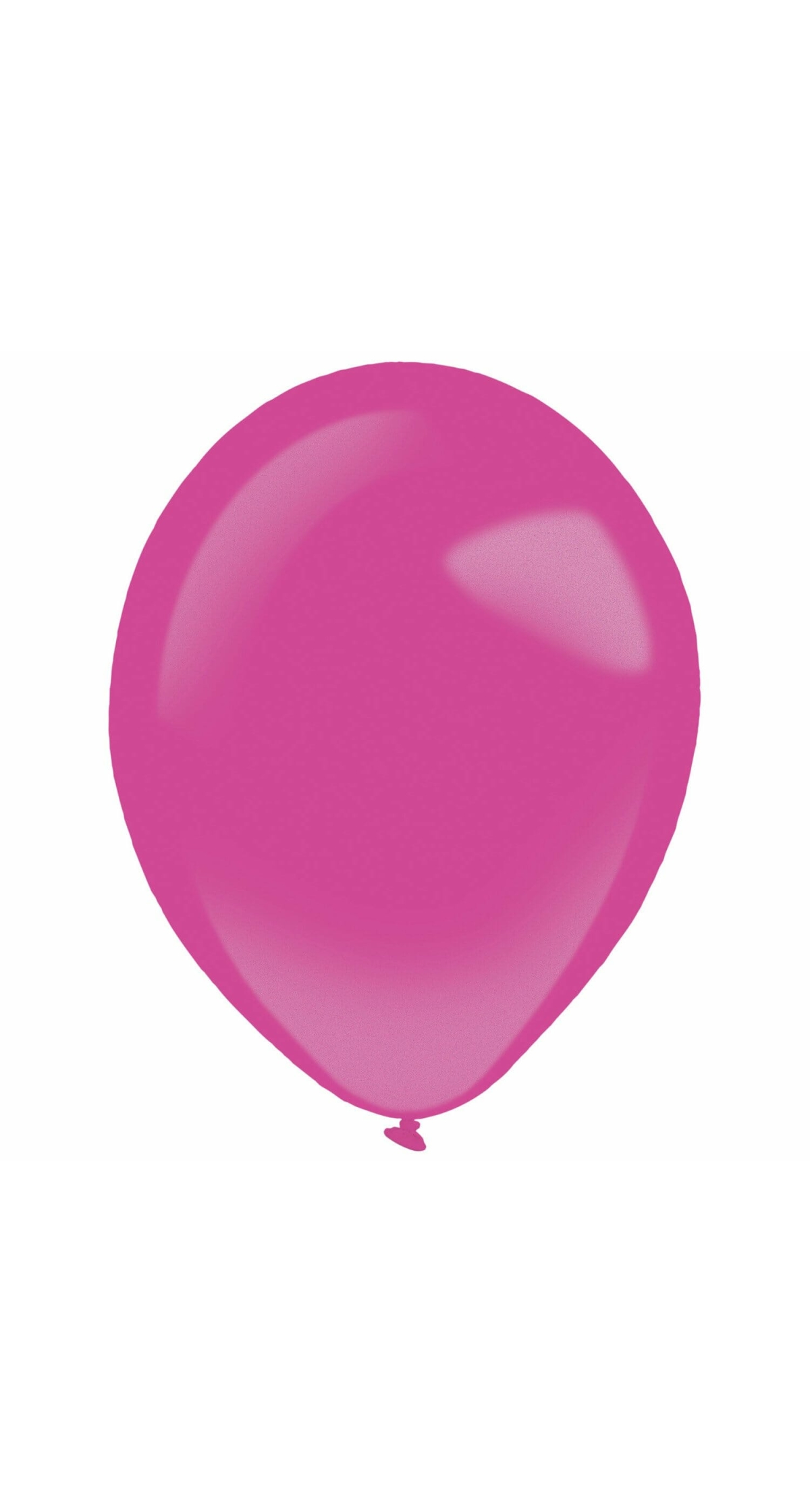 Everts Latex Balloon Hot Pink Metallic - (11"/28cm) - 1pc