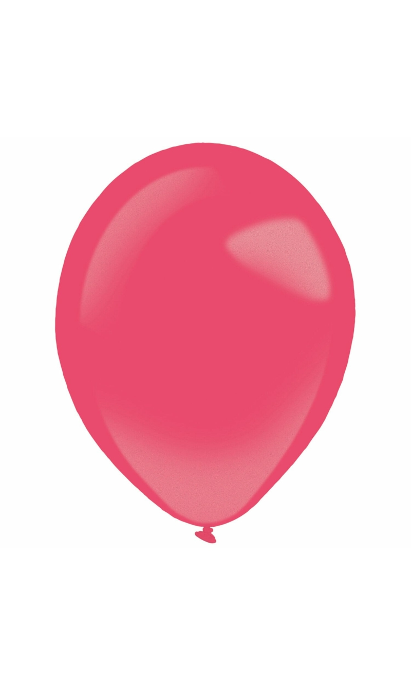 Everts Latex Balloon Apple Red Metallic - (11"/28cm) - 1pc