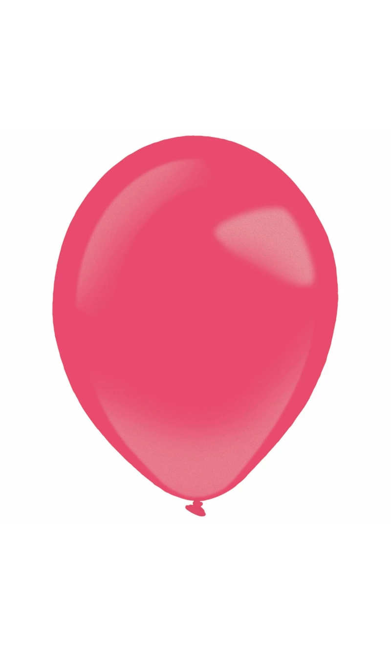 Everts Latex Balloon Apple Red Metallic - (11"/28cm) - 1pc