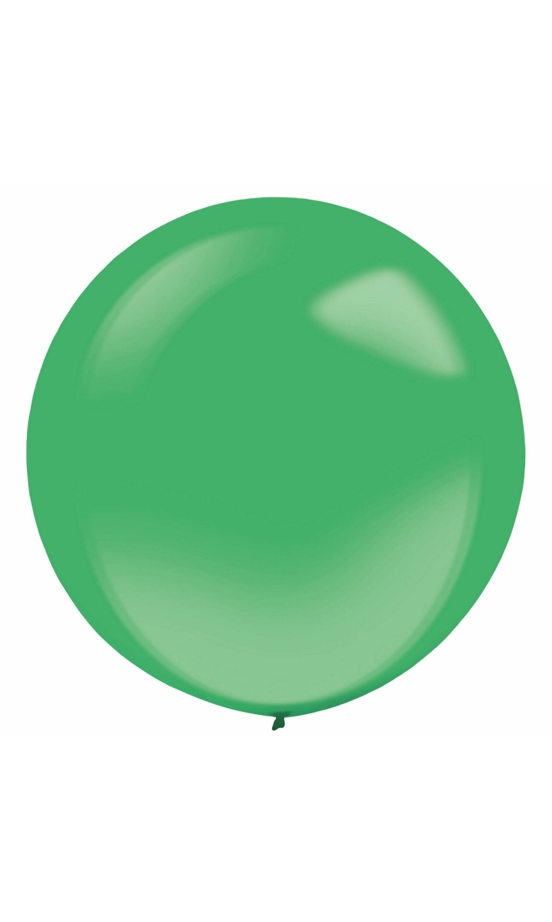 Everts Latex Balloon Festive Green Crystal - (24"/60cm) - 1pc