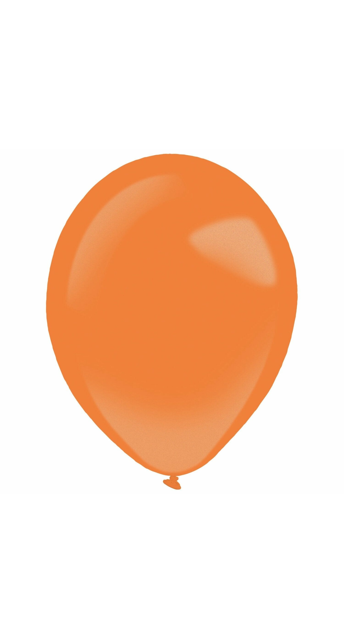 Everts Latex Balloon Tangerine Metallic - (11"/28cm) - 1pc