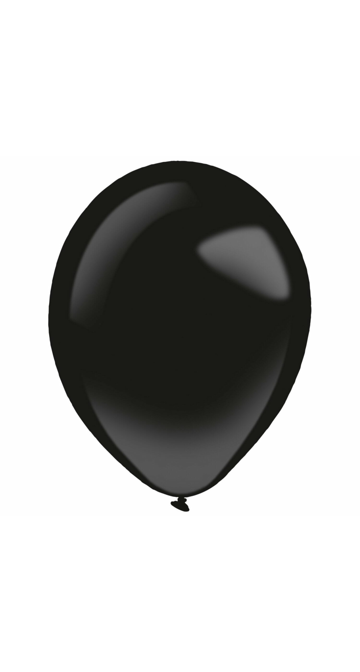 Latex Balloon Decorator Jet Black Fashion 13 cm / 5 Inches - 1pc