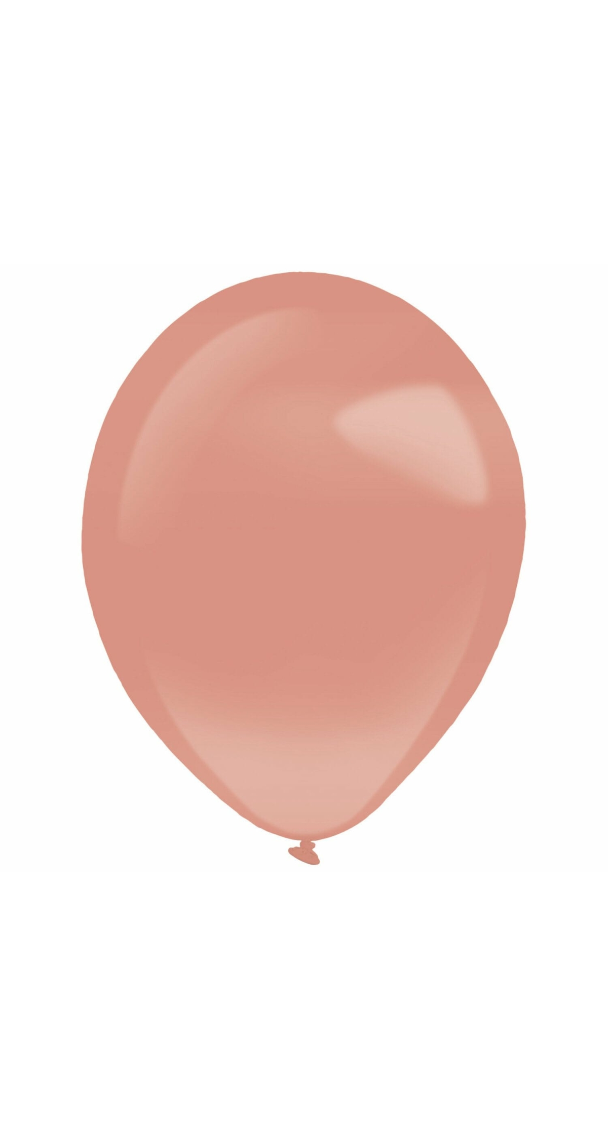 Everts Latex Balloon Rose Gold Pearl - (11"/28cm) - 1pc