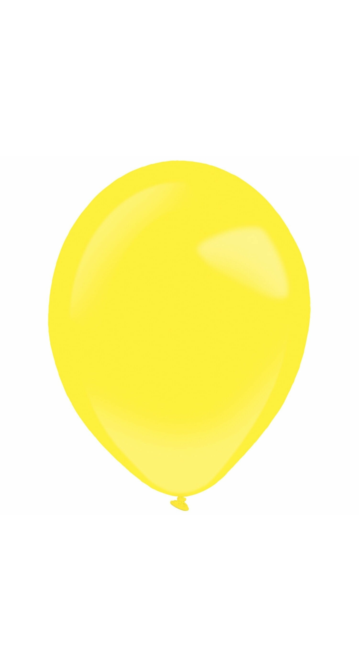 Everts Latex Balloon Yellow Sunshine Standar - (11"/28cm) - 1pc