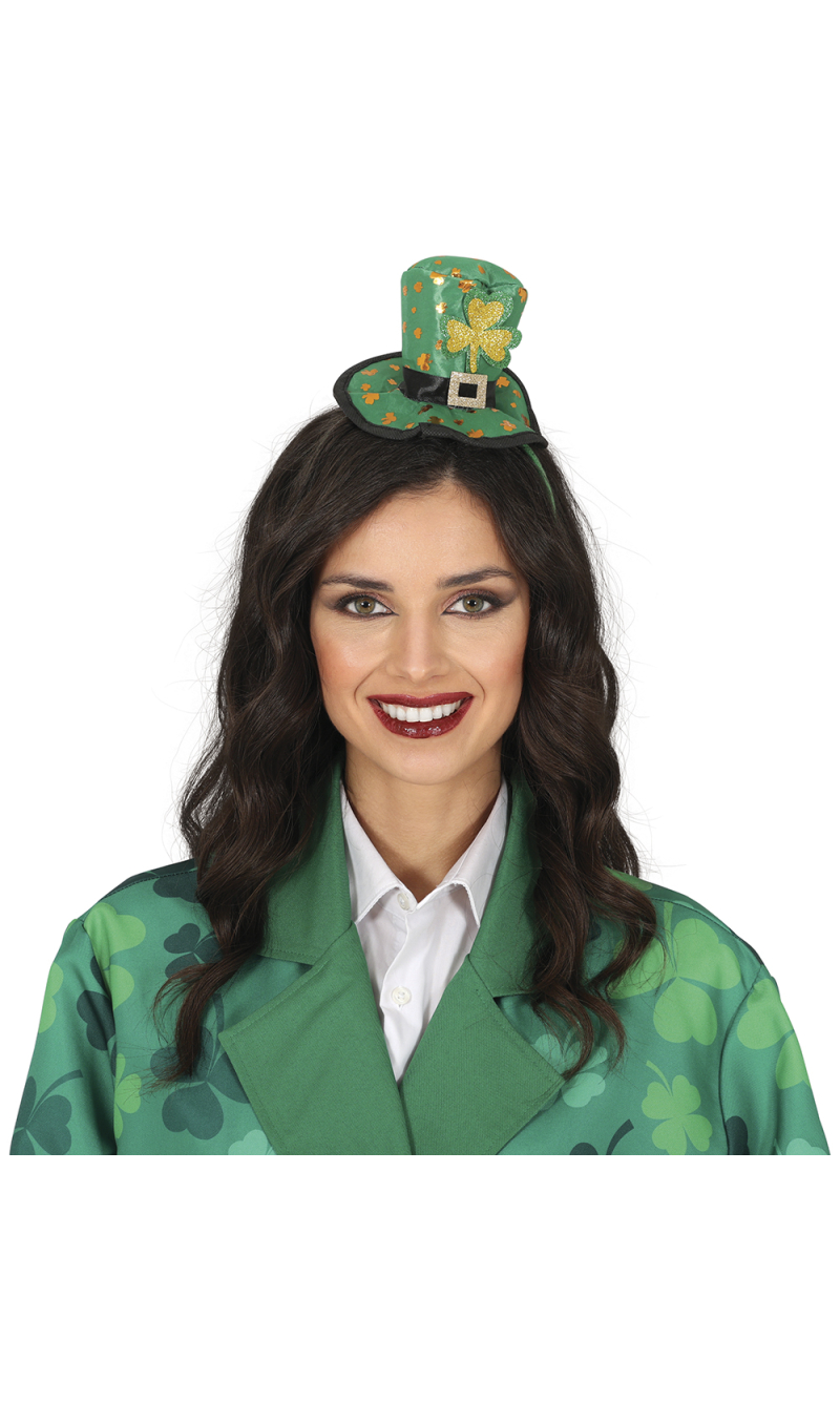 St Patrick's Hat Headband - Adult One Size