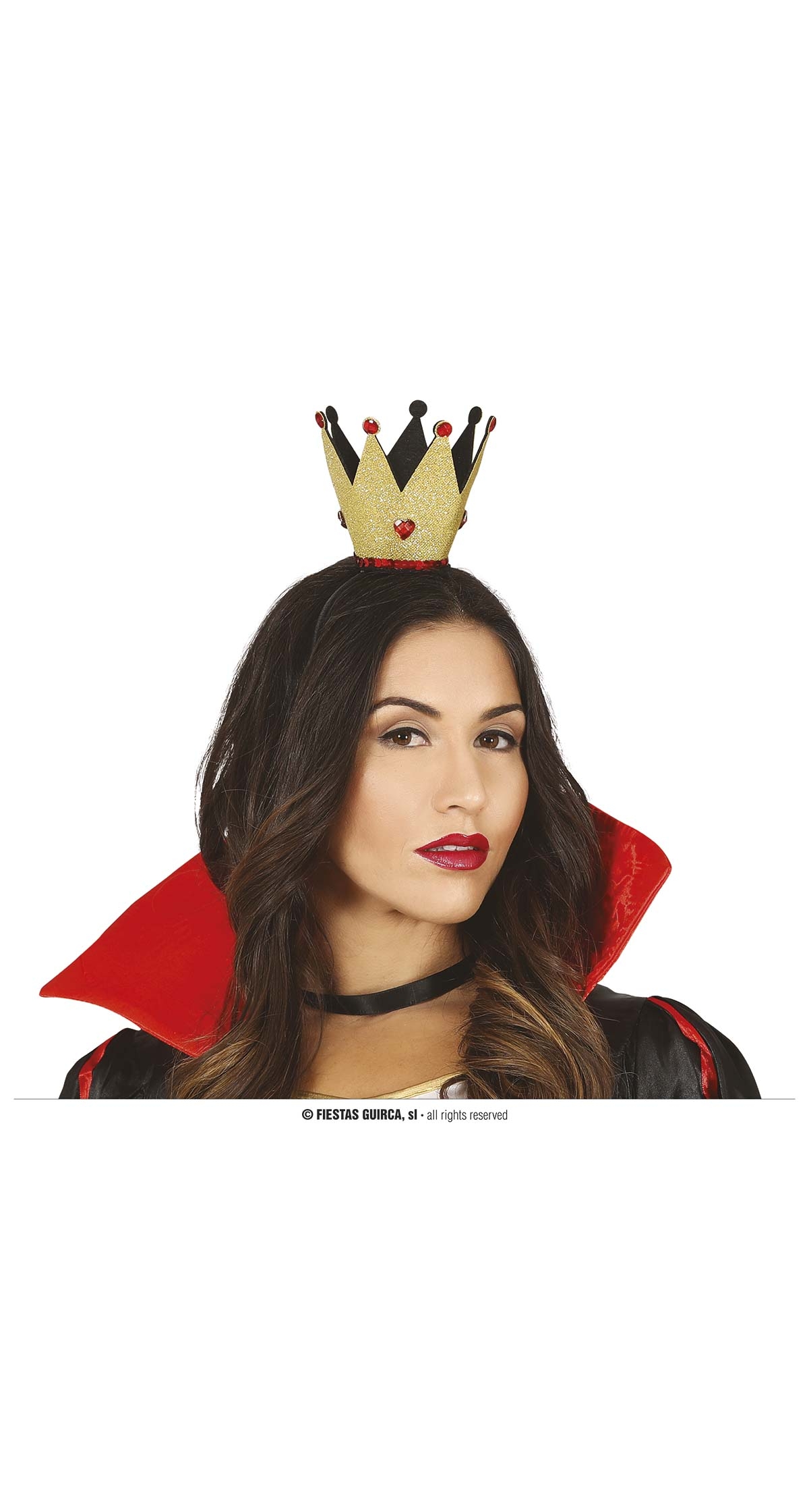 Golden Crown Mini Queen Tiara