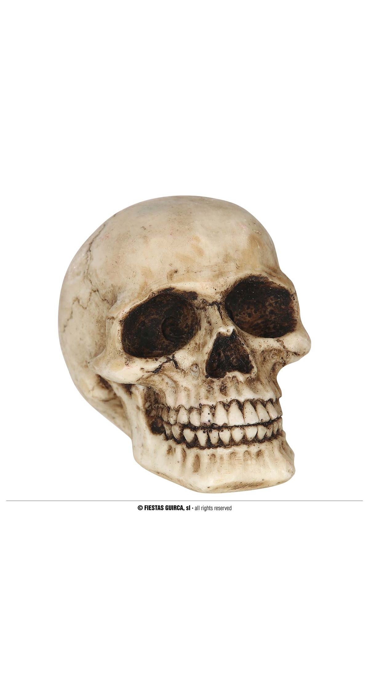 Halloween Decoration Resin Skull 8cm