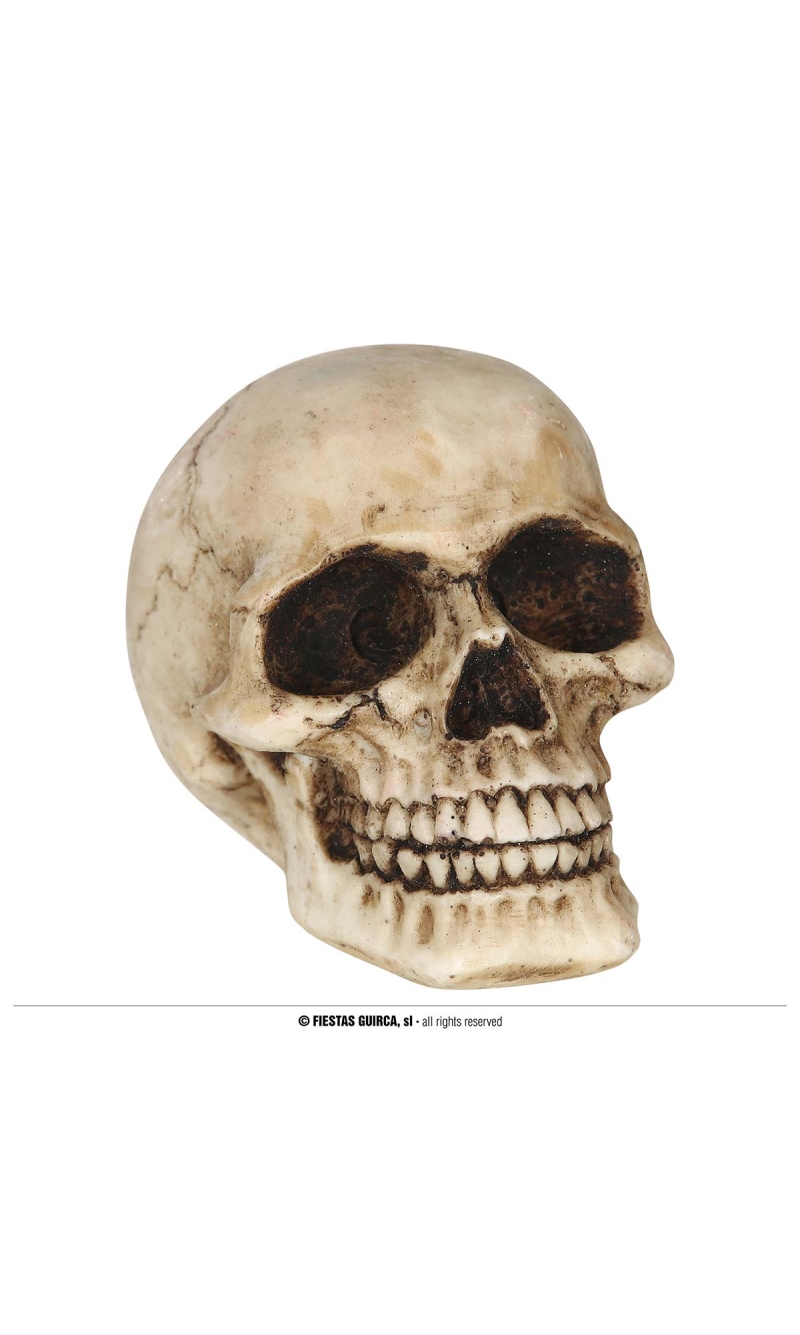Halloween Decoration Resin Skull 8cm