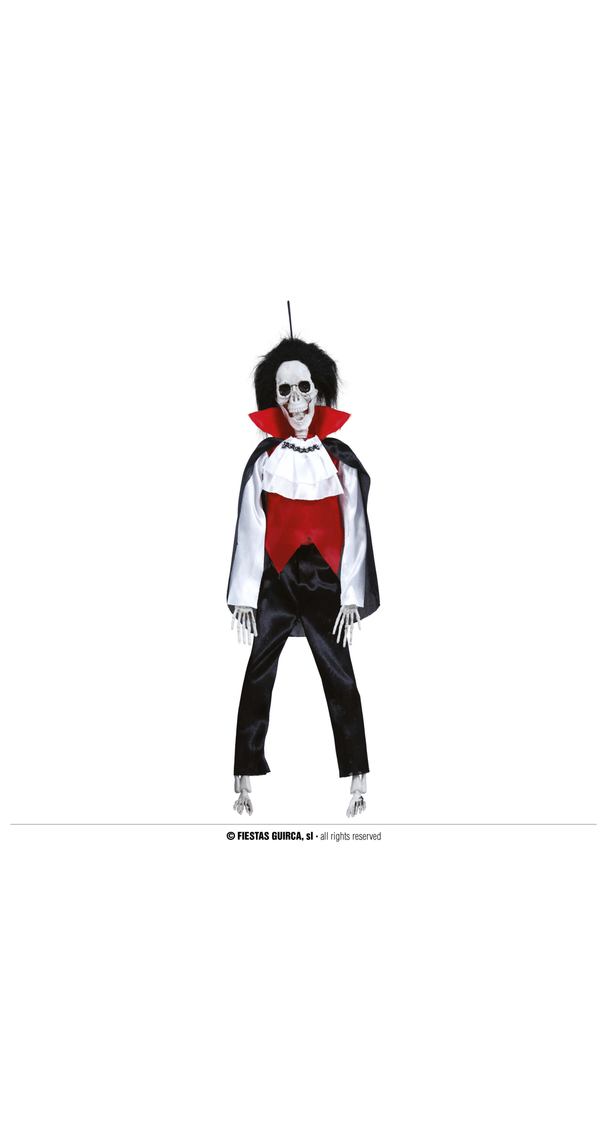 Halloween Hanging Vampire Skeleton 40cm