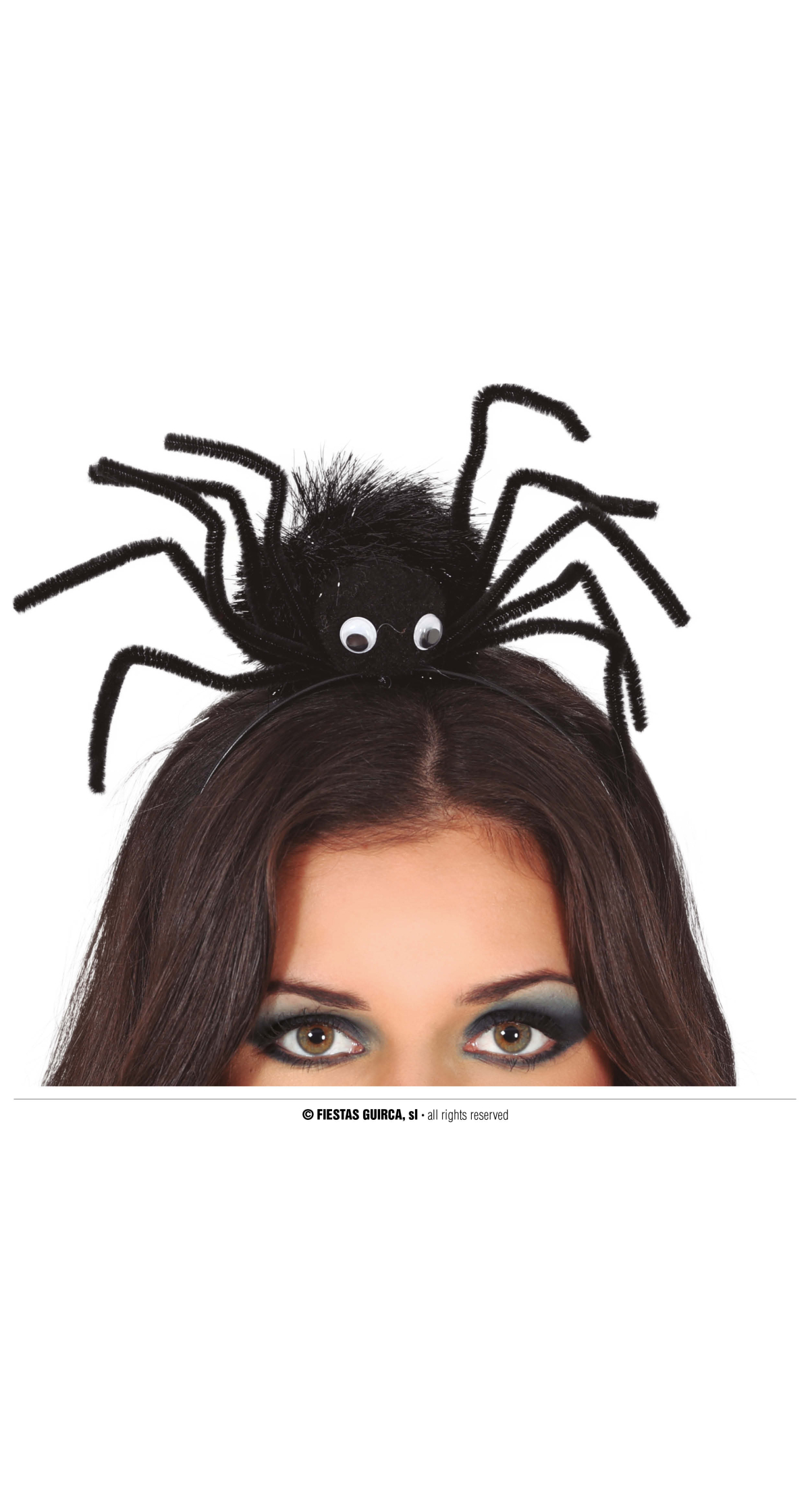 Halloween Spider Headband With Eyes