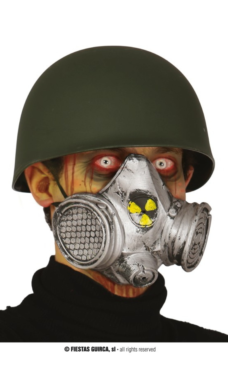 Nuclear Gas Mask - Adult One Size