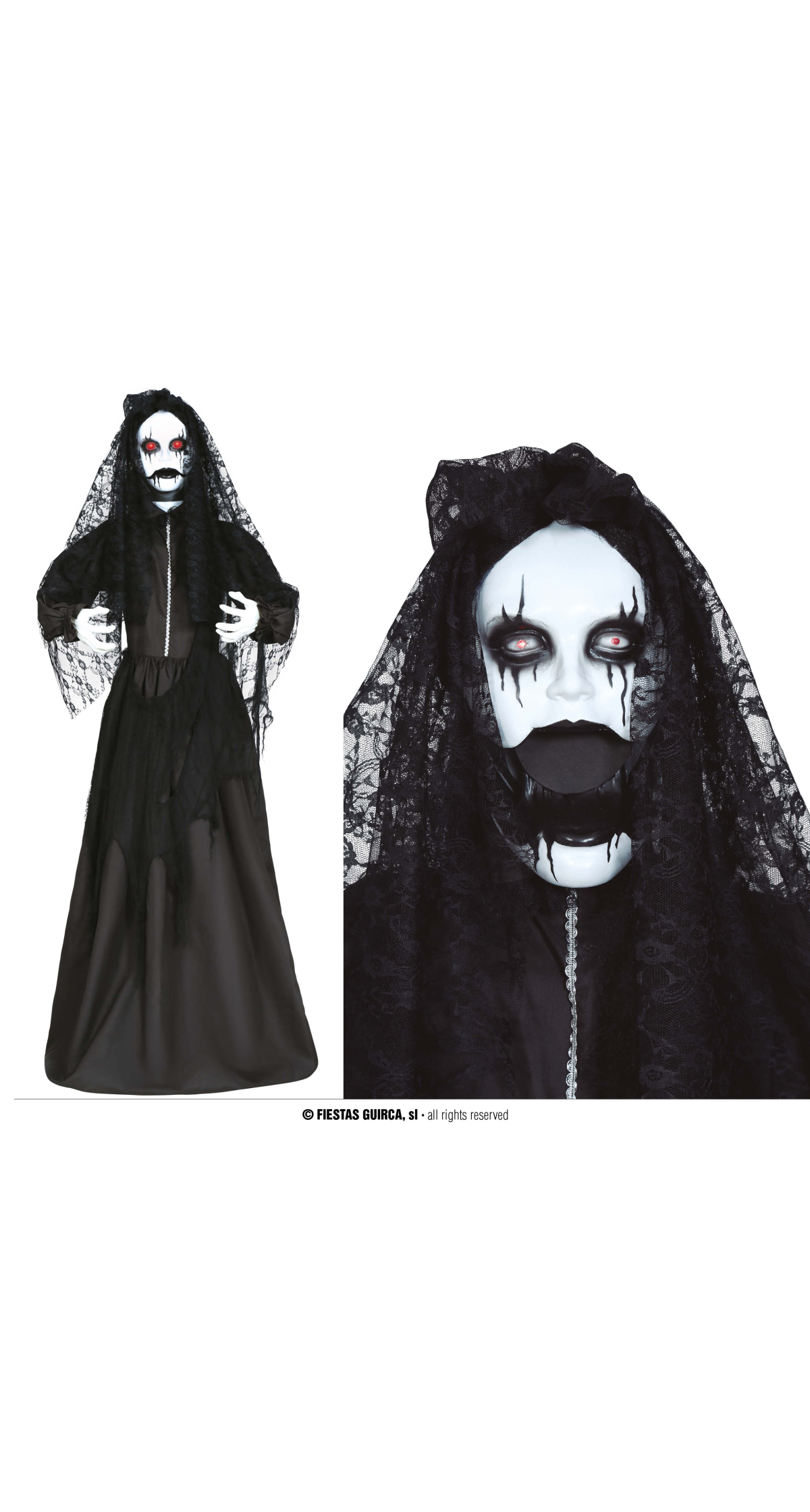 Halloween Housekeeper With Light Sound & Movement 170cm