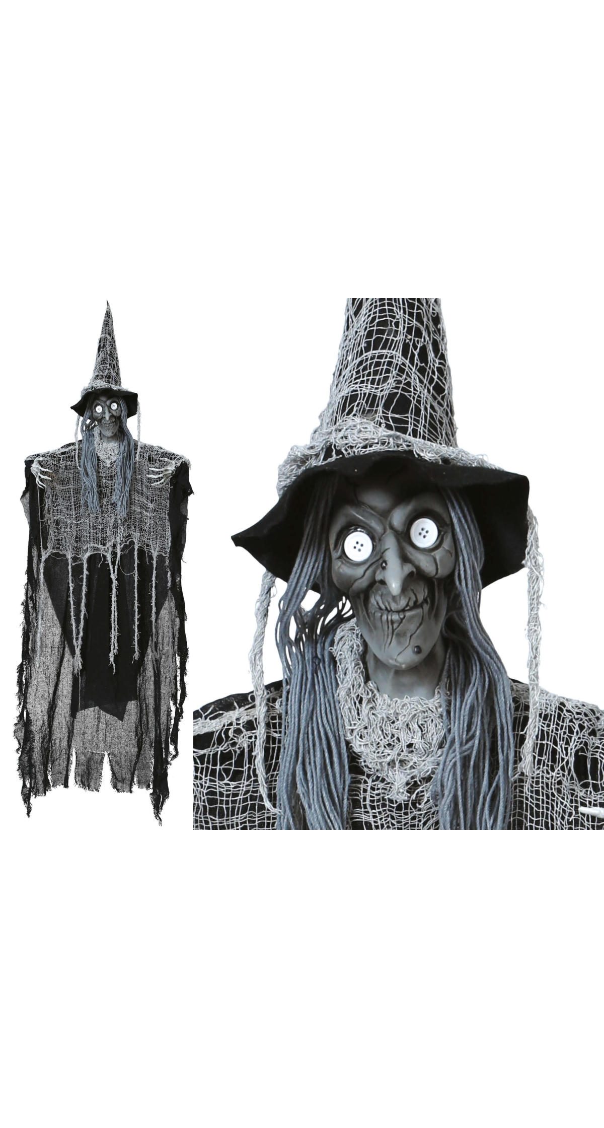 Halloween Decoration Hanging Witch 130cm