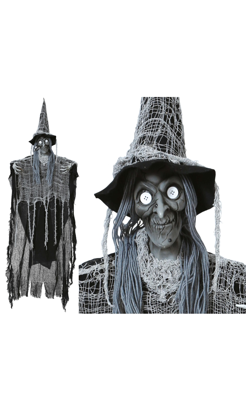 Halloween Decoration Hanging Witch 130cm