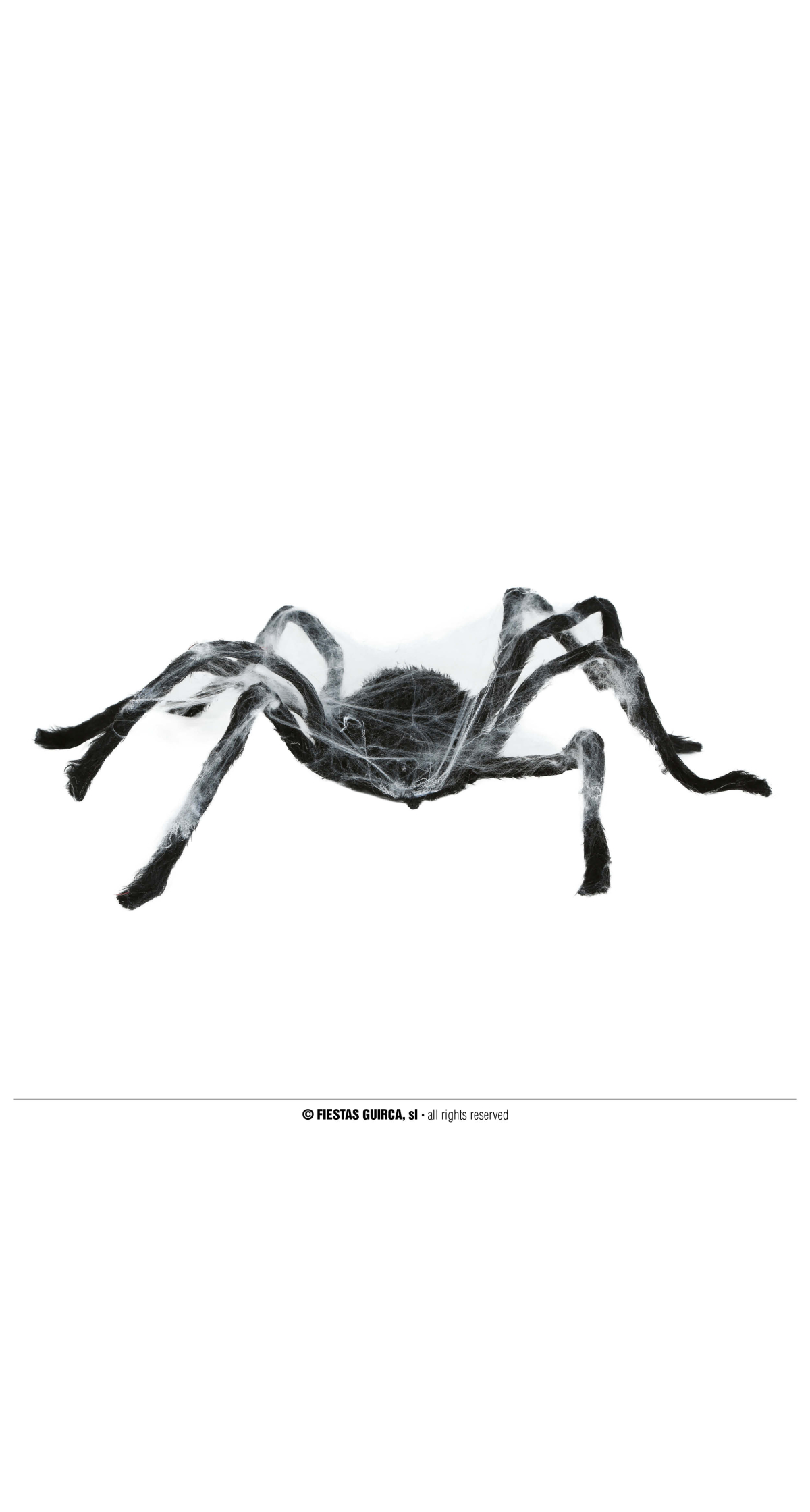 Halloween Decoration Spider With Sound Light & Movement 80cm