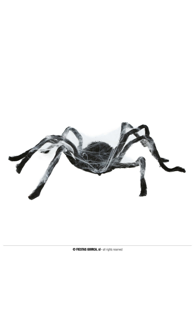 Halloween Decoration Spider With Sound Light & Movement 80cm