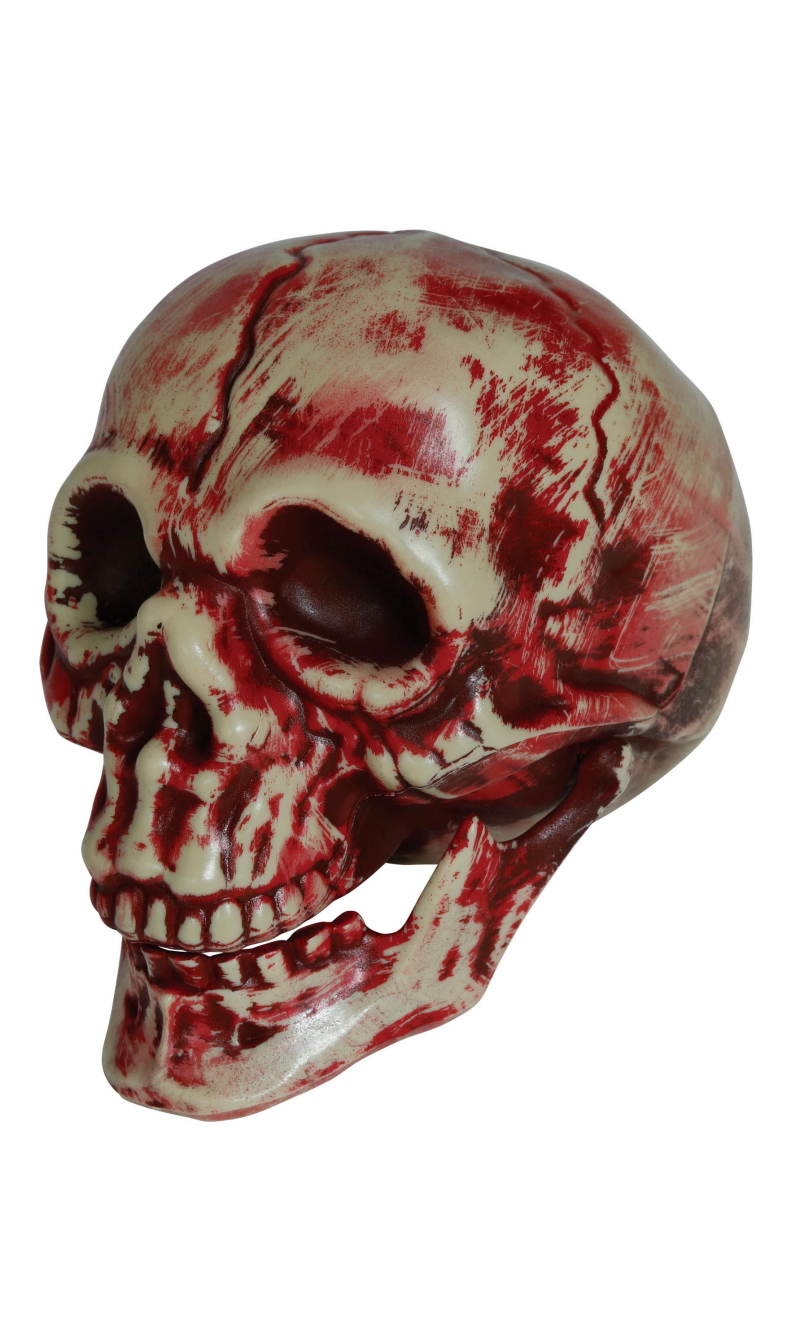Halloween Decoration Prop Bloody Skull 20cm