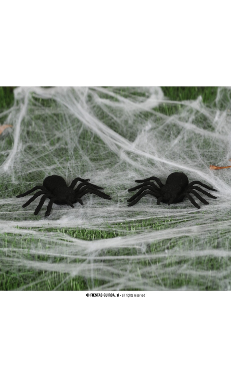 Halloween Decoration Spiders 10cm - 2pk